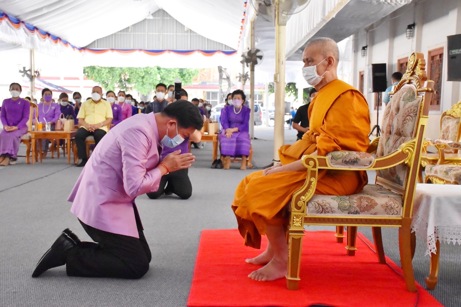 จังหวัดมหาสารคาม จัดพิธี “ทอดผ้าป่ามหากุศลสมทบกองทุนพัฒนาเด็กชนบท ในพระราชูปถัมภ์ สมเด็จพระเทพรัตนราชสุดาฯ สยามบรมราชกุมารี”