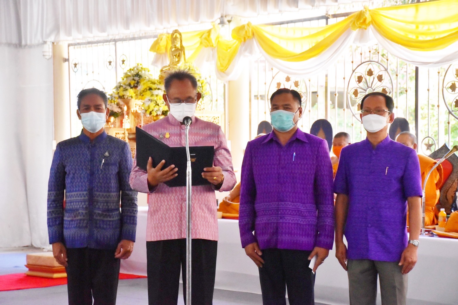 จังหวัดมหาสารคาม จัดพิธี “ทอดผ้าป่ามหากุศลสมทบกองทุนพัฒนาเด็กชนบท ในพระราชูปถัมภ์ สมเด็จพระเทพรัตนราชสุดาฯ สยามบรมราชกุมารี”