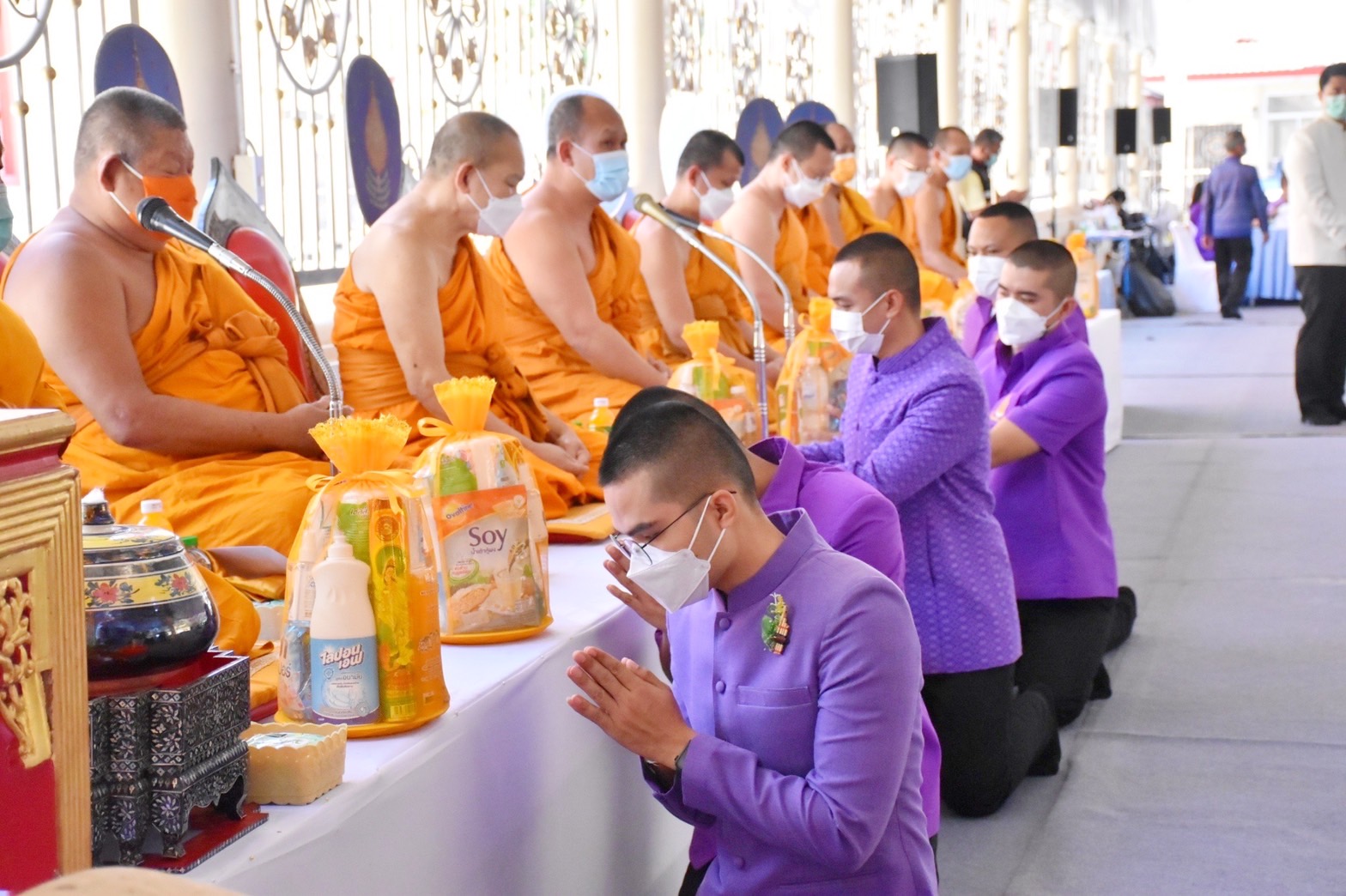 จังหวัดมหาสารคาม จัดพิธี “ทอดผ้าป่ามหากุศลสมทบกองทุนพัฒนาเด็กชนบท ในพระราชูปถัมภ์ สมเด็จพระเทพรัตนราชสุดาฯ สยามบรมราชกุมารี”