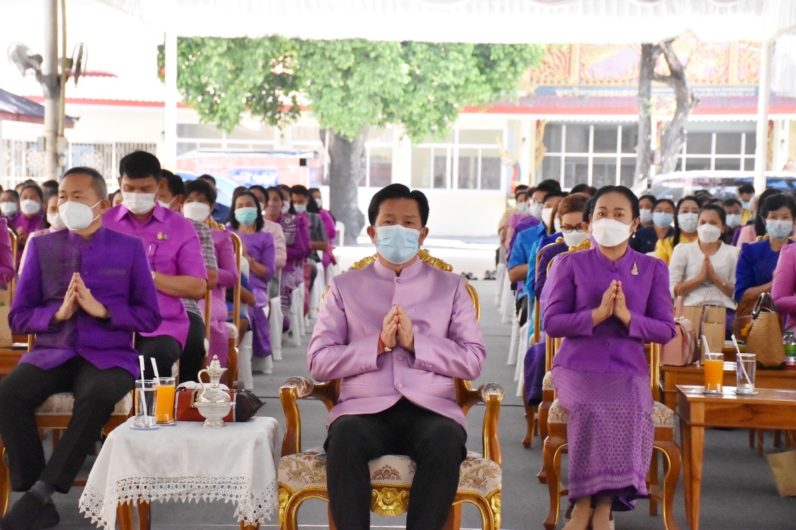 จังหวัดมหาสารคาม จัดพิธี “ทอดผ้าป่ามหากุศลสมทบกองทุนพัฒนาเด็กชนบท ในพระราชูปถัมภ์ สมเด็จพระเทพรัตนราชสุดาฯ สยามบรมราชกุมารี”