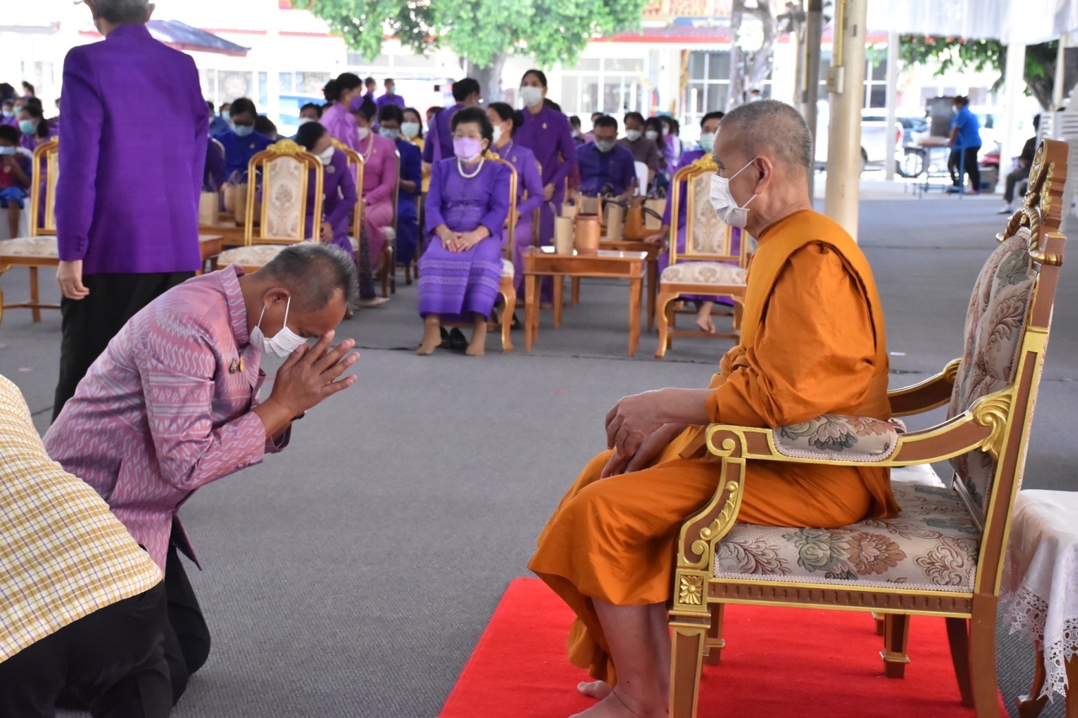 จังหวัดมหาสารคาม จัดพิธี “ทอดผ้าป่ามหากุศลสมทบกองทุนพัฒนาเด็กชนบท ในพระราชูปถัมภ์ สมเด็จพระเทพรัตนราชสุดาฯ สยามบรมราชกุมารี”