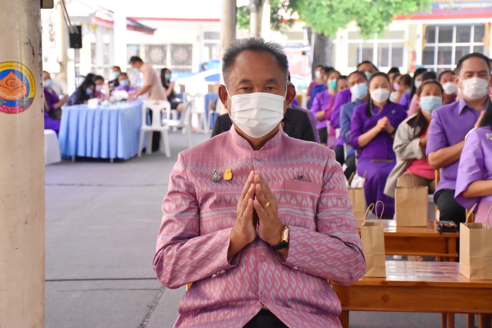 จังหวัดมหาสารคาม จัดพิธี “ทอดผ้าป่ามหากุศลสมทบกองทุนพัฒนาเด็กชนบท ในพระราชูปถัมภ์ สมเด็จพระเทพรัตนราชสุดาฯ สยามบรมราชกุมารี”
