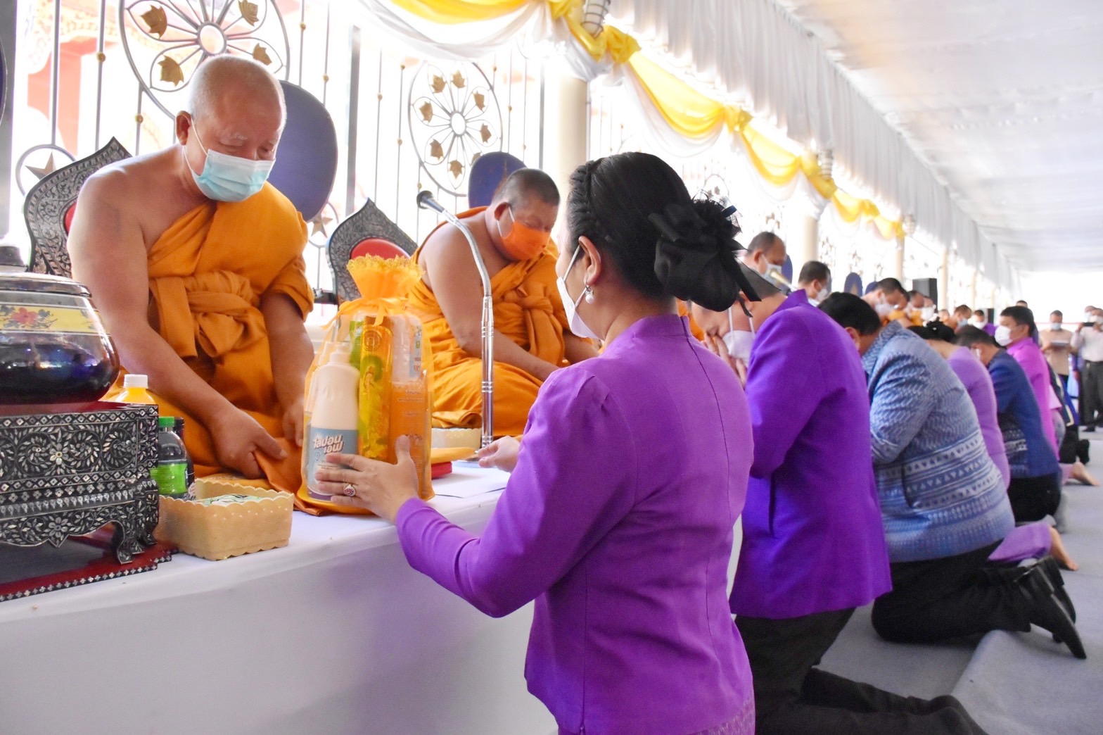 จังหวัดมหาสารคาม จัดพิธี “ทอดผ้าป่ามหากุศลสมทบกองทุนพัฒนาเด็กชนบท ในพระราชูปถัมภ์ สมเด็จพระเทพรัตนราชสุดาฯ สยามบรมราชกุมารี”