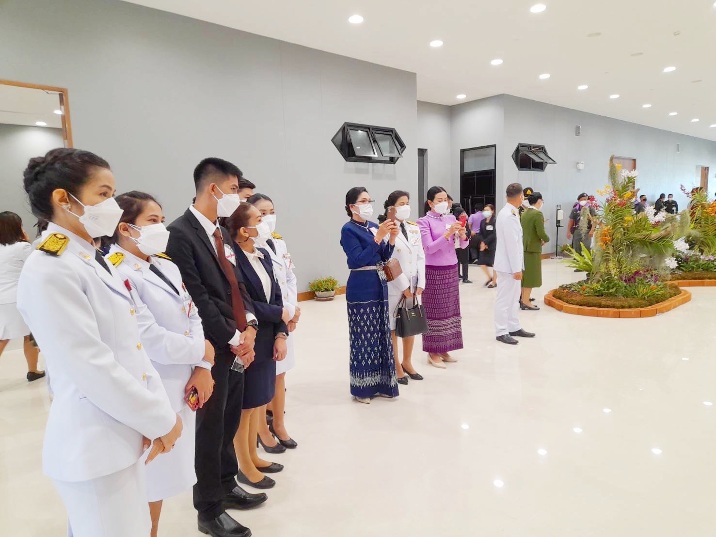 พช.มหาสารคาม จัดแสดงและจำหน่ายผลิตภัณฑ์ OTOP ในการรับเสด็จ สมเด็จพระกนิษฐาธิราชเจ้า กรมสมเด็จพระเทพรัตนราชสุดา ฯ สยามบรมราชกุมารี ในงานพระราชทานปริญญาบัตรแก่ผู้สำเร็จการศึกษาจากมหาวิทยาลัยมหาสารคาม