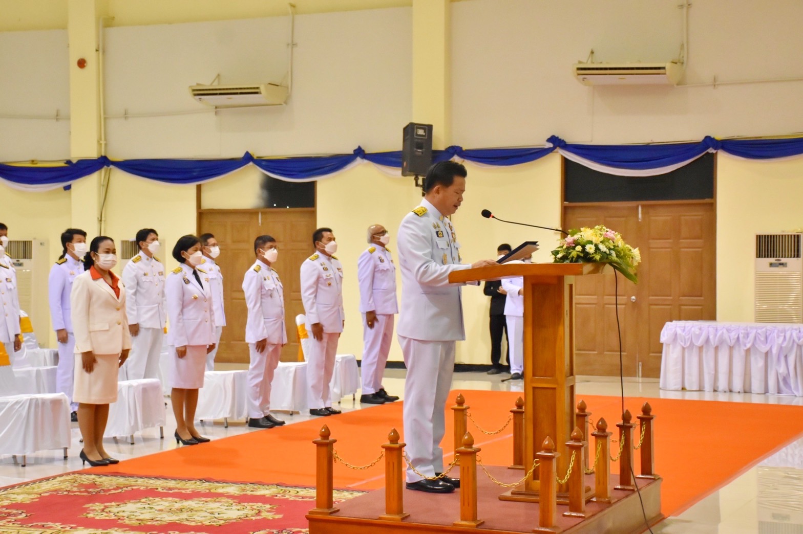 พช.มหาสารคาม เข้าร่วมพิธีถวายราชสักการะเนื่องใน “วันคล้ายวันสวรรคตสมเด็จพระนเรศวรมหาราช”