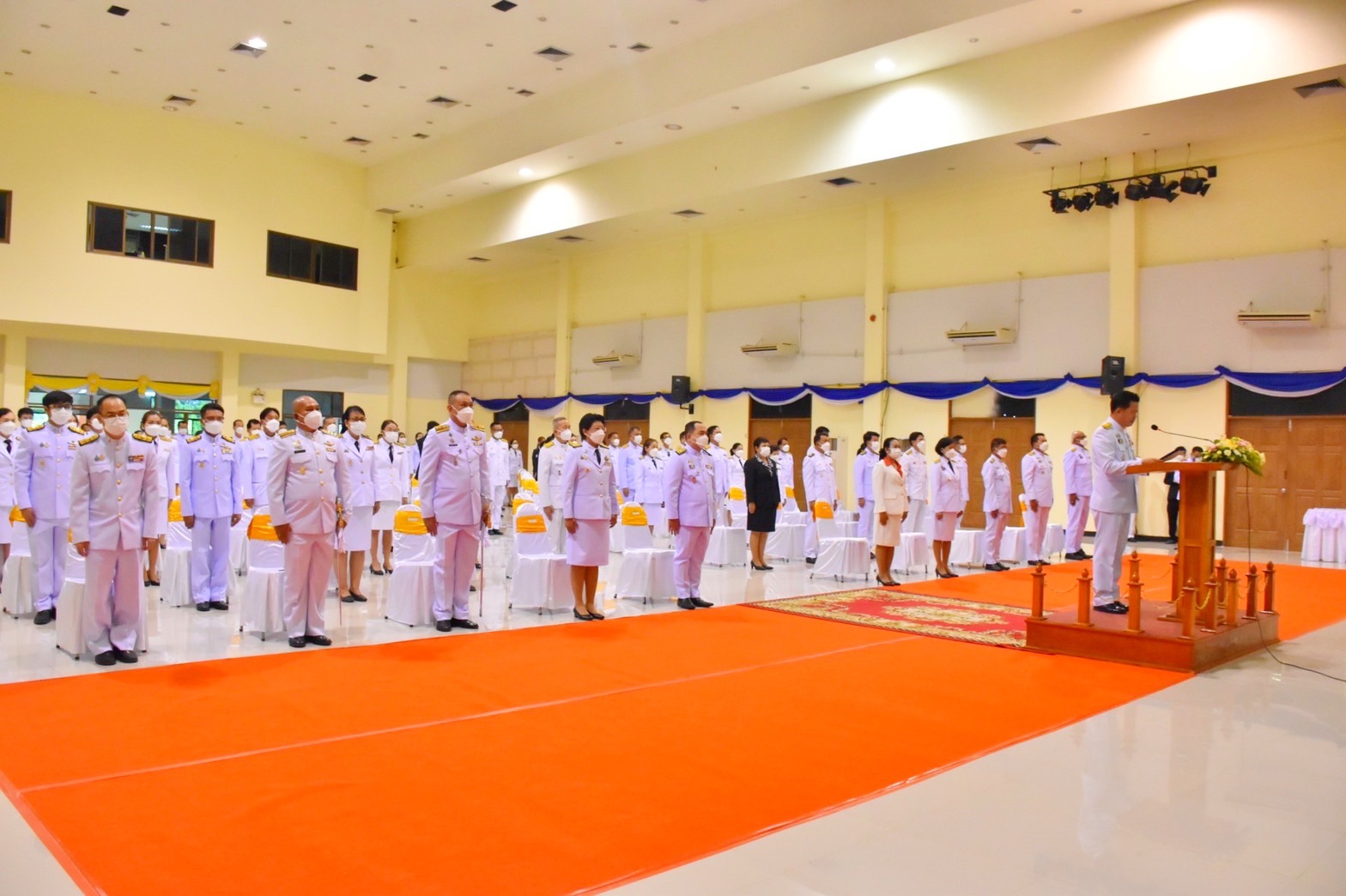 พช.มหาสารคาม เข้าร่วมพิธีถวายราชสักการะเนื่องใน “วันคล้ายวันสวรรคตสมเด็จพระนเรศวรมหาราช”