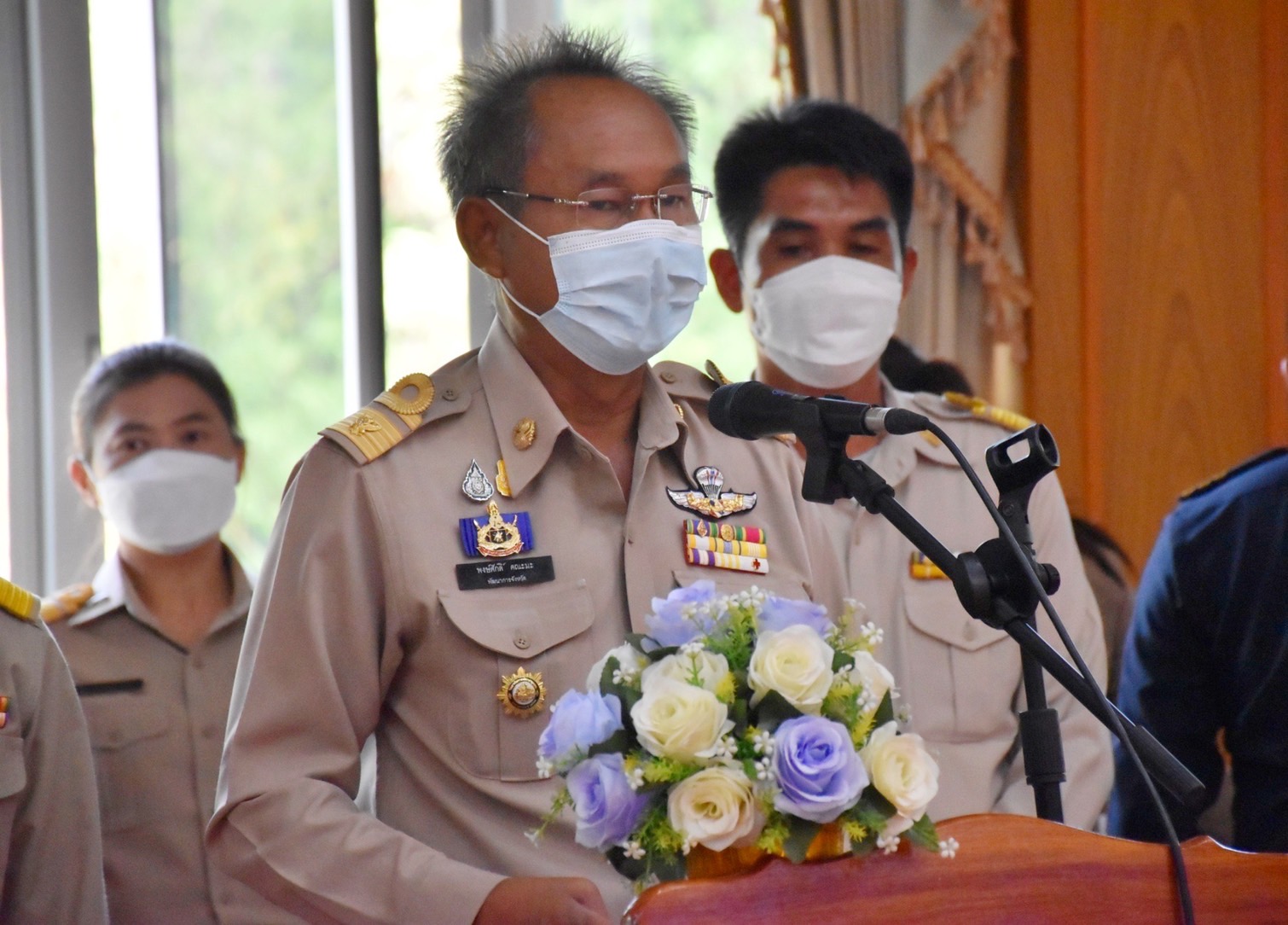 จังหวัดมหาสารคาม จัดพิธีมอบใบประกาศเกียรติบัตรให้แก่หมู่บ้านกองทุนแม่ของแผ่นดินดีเด่นระดับจังหวัด ประจำปี 2565จังหวัดมหาสารคาม จัดพิธีมอบใบประกาศเกียรติบัตรให้แก่หมู่บ้านกองทุนแม่ของแผ่นดินดีเด่นระดับจังหวัด ประจำปี 2565