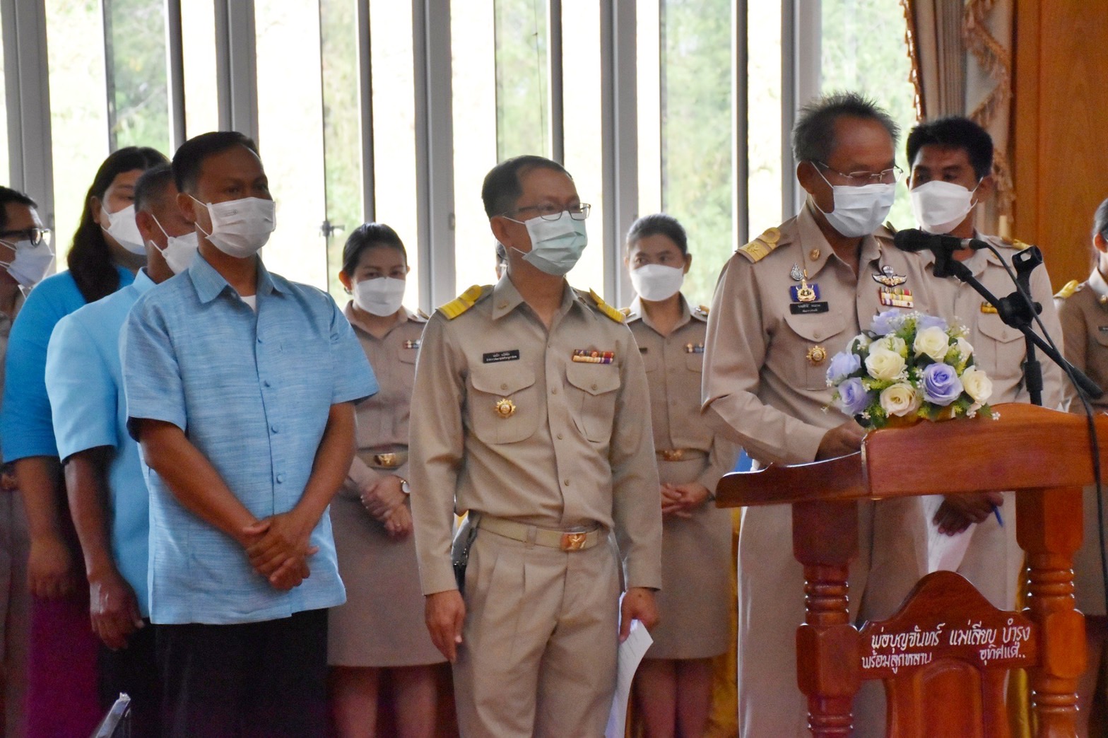 จังหวัดมหาสารคาม จัดพิธีมอบใบประกาศเกียรติบัตรให้แก่หมู่บ้านกองทุนแม่ของแผ่นดินดีเด่นระดับจังหวัด ประจำปี 2565จังหวัดมหาสารคาม จัดพิธีมอบใบประกาศเกียรติบัตรให้แก่หมู่บ้านกองทุนแม่ของแผ่นดินดีเด่นระดับจังหวัด ประจำปี 2565
