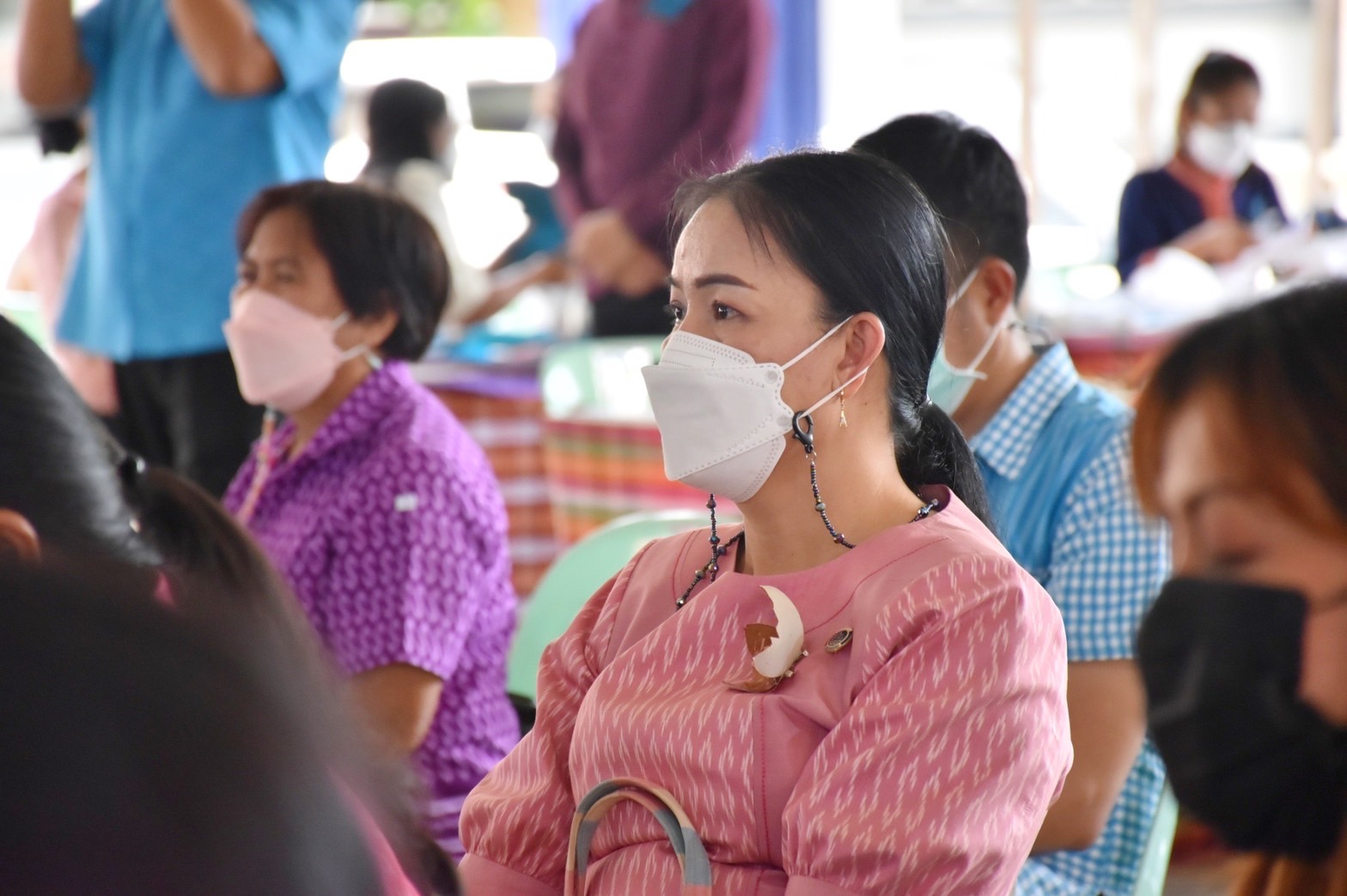 จังหวัดมหาสารคาม จัดแถลงข่าวการประดิษฐ์ผีเสื้อเพื่อนำไปประดับในนิทรรศการเฉลิมพระเกียรติ สมเด็จพระนางเจ้าสิริกิติ์ พระบรมราชินีนาถ พระบรมราชชนนีพันปีหลวง เนื่องในโอกาสมหามงคลเฉลิมพระชนมพรรษา 90 พรรษา 12 สิงหาคม 2565