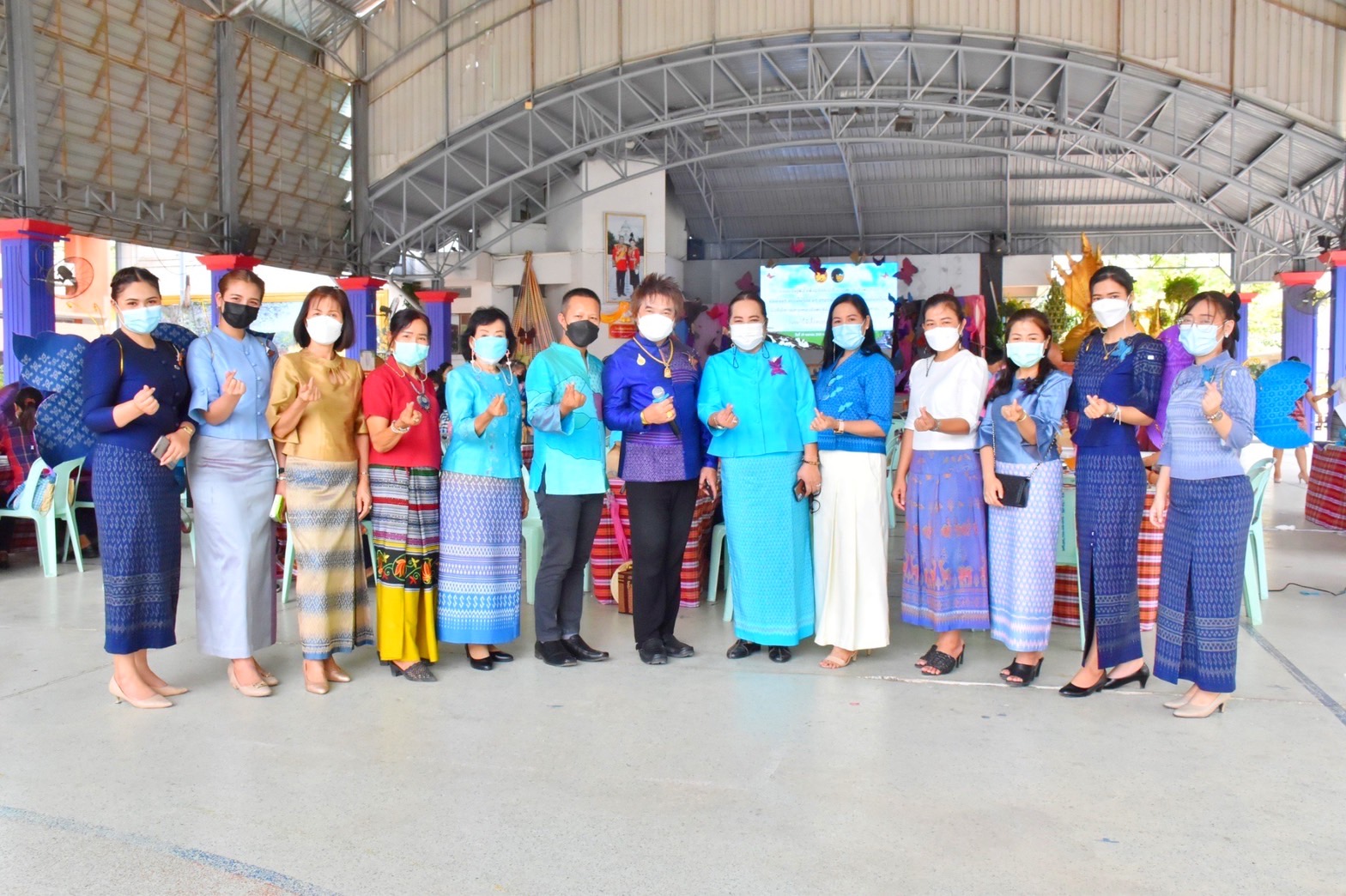 จังหวัดมหาสารคาม จัดแถลงข่าวการประดิษฐ์ผีเสื้อเพื่อนำไปประดับในนิทรรศการเฉลิมพระเกียรติ สมเด็จพระนางเจ้าสิริกิติ์ พระบรมราชินีนาถ พระบรมราชชนนีพันปีหลวง เนื่องในโอกาสมหามงคลเฉลิมพระชนมพรรษา 90 พรรษา 12 สิงหาคม 2565