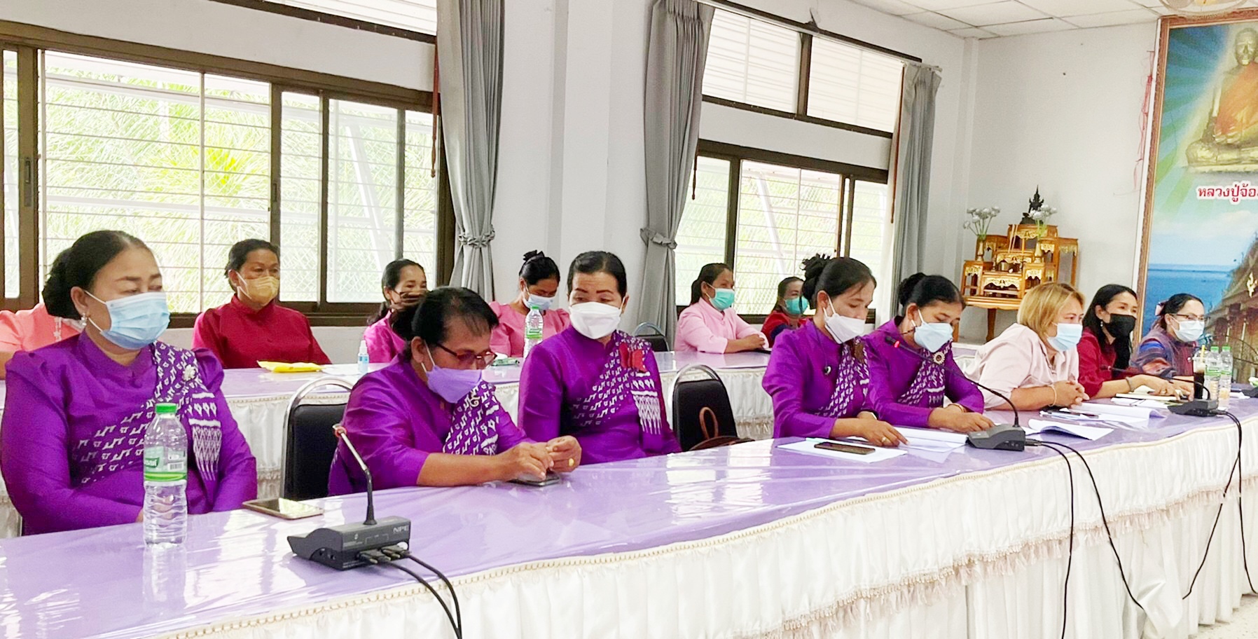 พช.มหาสารคาม คัดเลือกคนกองทุนพัฒนาบทบาทสตรีดีเด่นระดับจังหวัด ตามโครงการเชิดชูเกียรติคนกองทุนพัฒนาบทบาทสตรี ประจำปี 2565 ณ อำเภอแกดำ จังหวัดมหาสารคาม