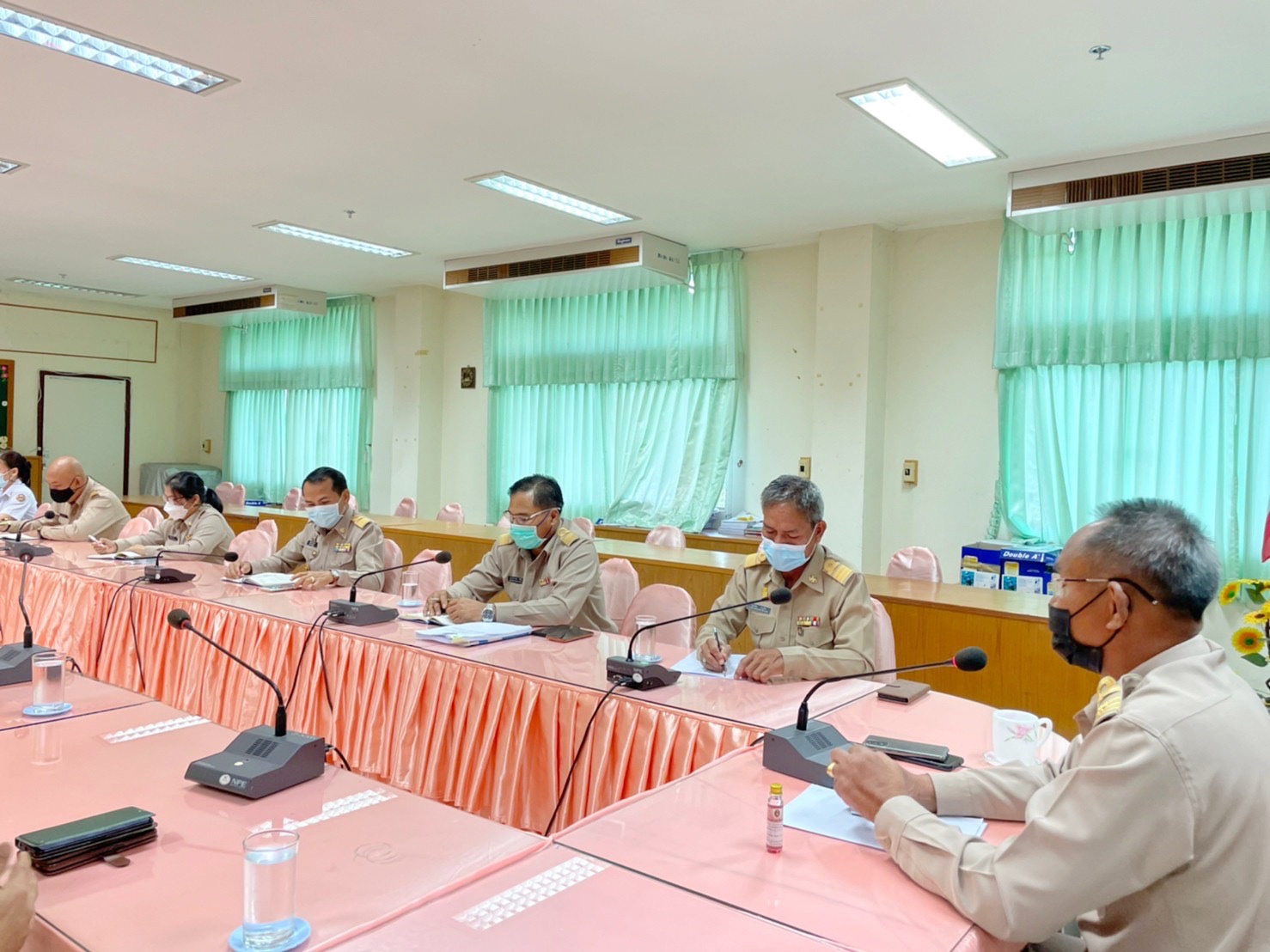พจ.มหาสารคาม ประชุมข้อราชการสำคัญเพื่อขับเคลื่อนการดำเนินงานพัฒนาชุมชน