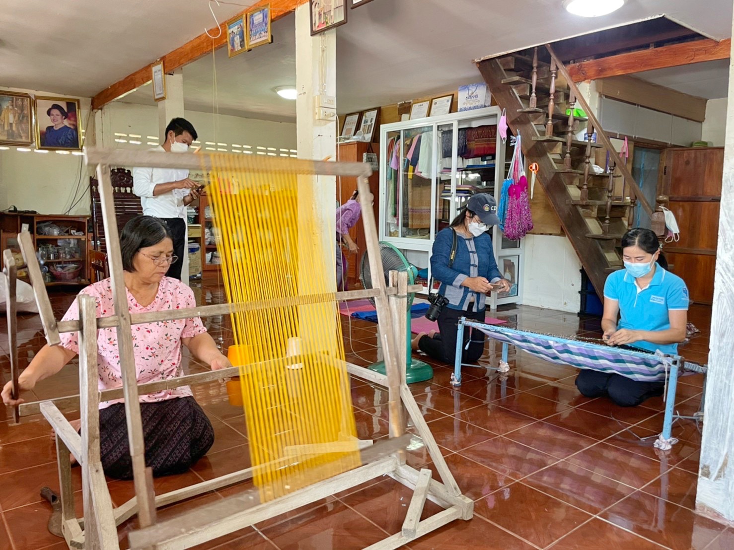 พช.มหาสารคาม ลงพื้นที่จัดทำสื่อประชาสัมพันธ์สารสนเทศตำบลต้นแบบเพื่อพัฒนาคุณภาพชีวิต ตำบลหนองกุง อ.แกดำ จังหวัดมหาสารคาม