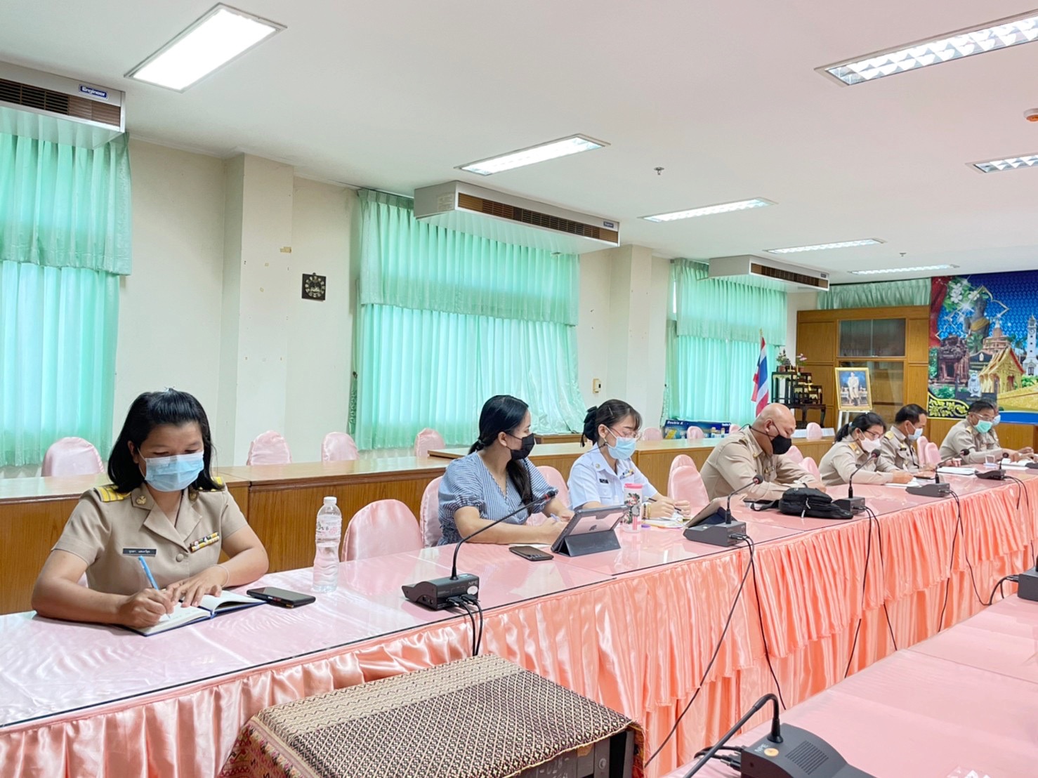 พจ.มหาสารคาม ประชุมข้อราชการสำคัญเพื่อขับเคลื่อนการดำเนินงานพัฒนาชุมชน