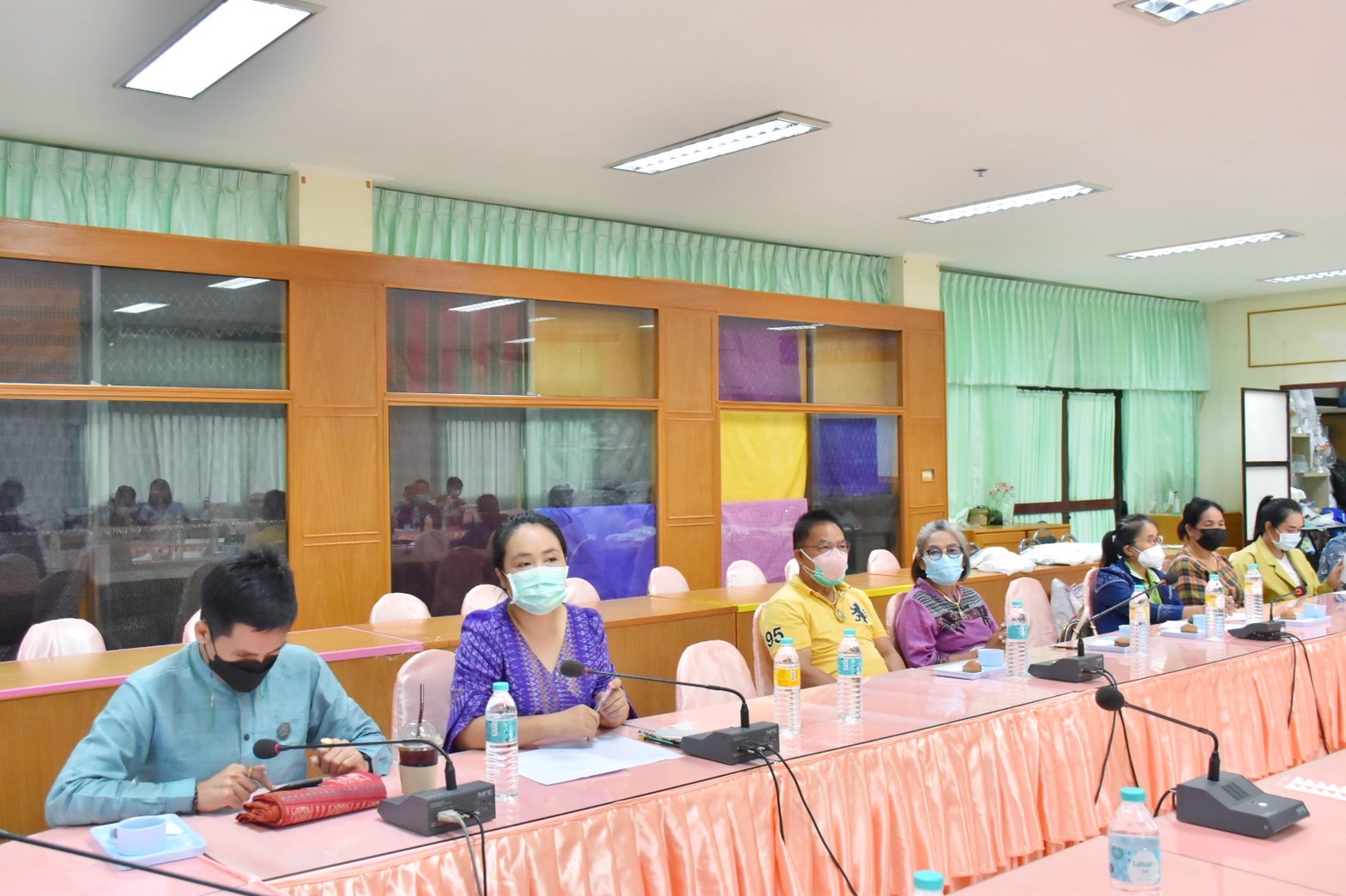 พช.มหาสารคาม ประชุมผู้ผลิต ผู้ประกอบการ OTOP ที่ได้เข้าร่วมจำหน่ายสินค้าในงาน OTOP Midyear 2022 ระหว่างวันที่ 4-12 มิถุนายน 2565 ณ ศูนย์แสดงสินค้าและการประชุม อิมแพ็ค เมืองทองทองธานี