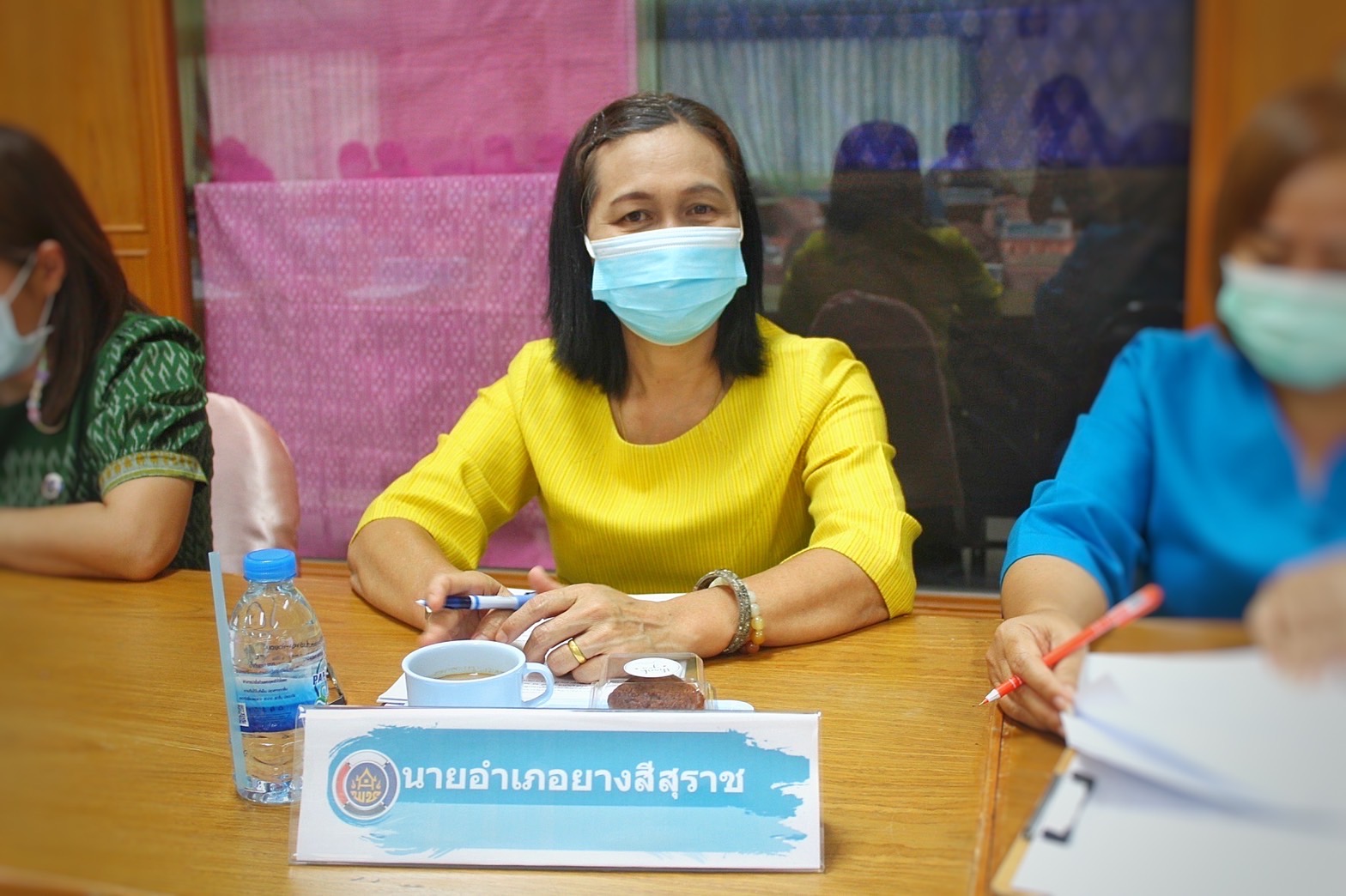 รองผู้ว่าราชการจังหวัดมหาสารคาม “ประชุมคณะทำงานรับผิดชอบตามมิติของปัญหาการขจัดความยากจนและพัฒนาคนทุกช่วงวัยอย่างยั่งยืน ตามหลักปรัชญาของเศรษฐกิจพอเพียงจังหวัดมหาสารคาม” (มิติปัญหาด้านสุขภาพ มิติด้านการศึกษา  และมิติด้านการเข้าถึงบริการภาครัฐ)
