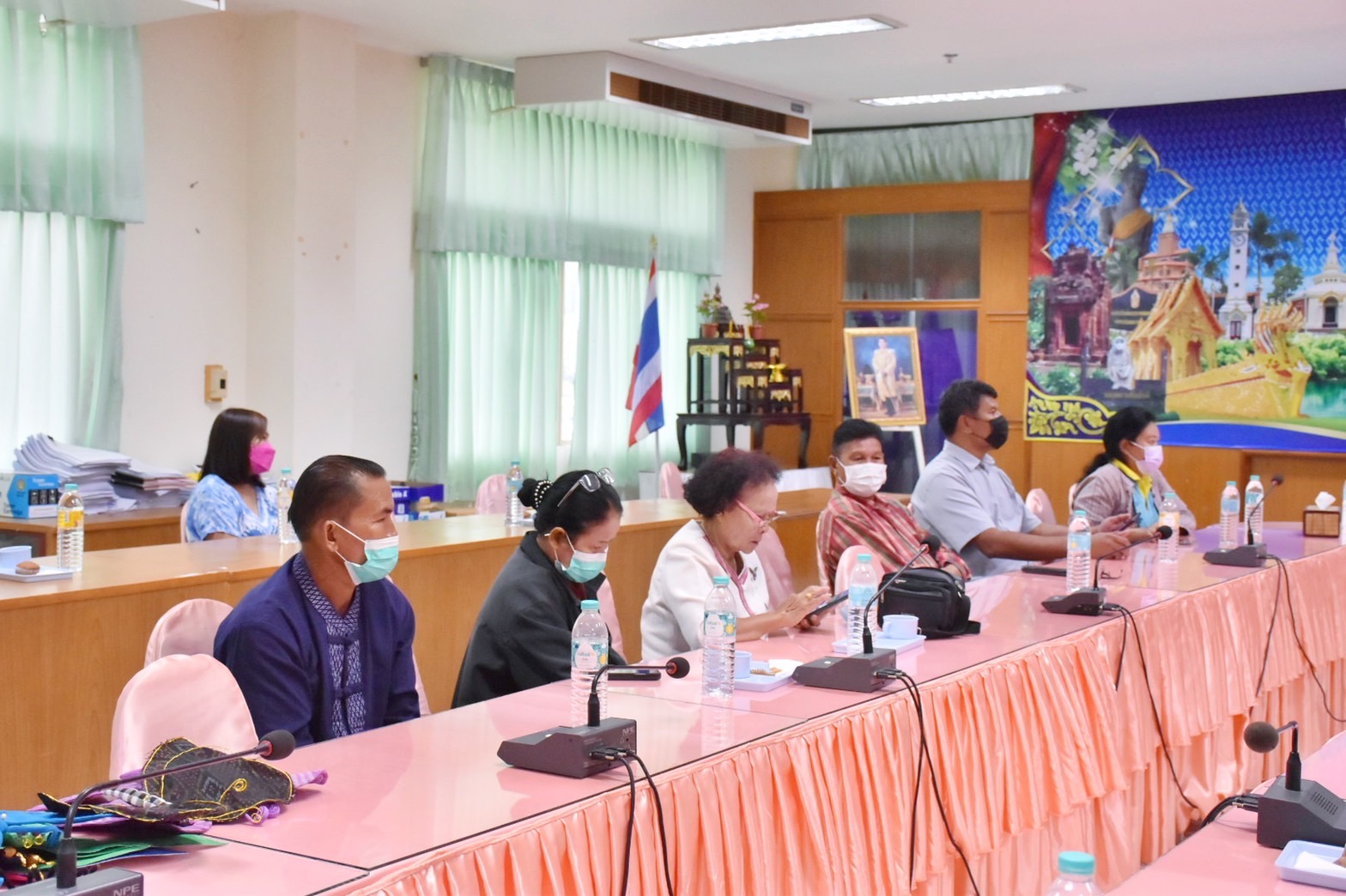พช.มหาสารคาม ประชุมผู้ผลิต ผู้ประกอบการ OTOP ที่ได้เข้าร่วมจำหน่ายสินค้าในงาน OTOP Midyear 2022 ระหว่างวันที่ 4-12 มิถุนายน 2565 ณ ศูนย์แสดงสินค้าและการประชุม อิมแพ็ค เมืองทองทองธานี