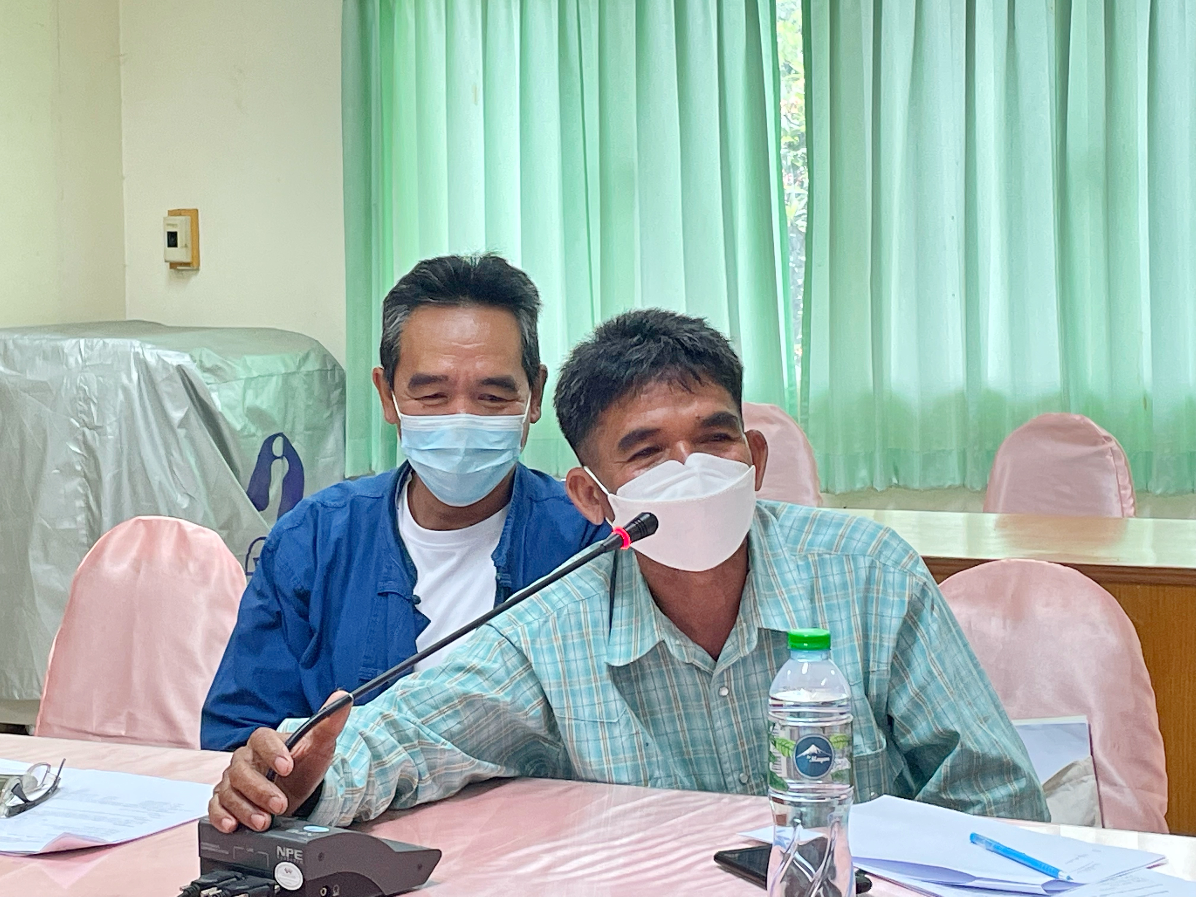 พช.มหาสารคามประชุมการจัดตั้งคณะกรรมการเครือข่าย โคก หนอง นา พัฒนาชุมชน จังหวัดมหาสารคาม ครั้งที่ ๑/๒๕๖๕