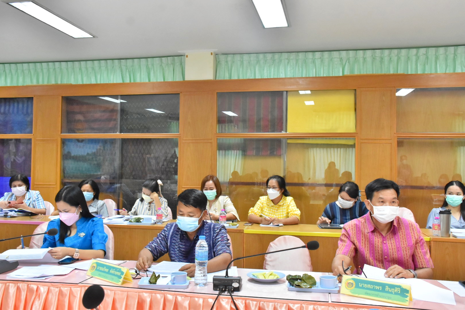 การประชุมประจำเดือนสำนักงานพัฒนาชุมชนจังหวัดมหาสารคาม ครั้งที่ 5/2565