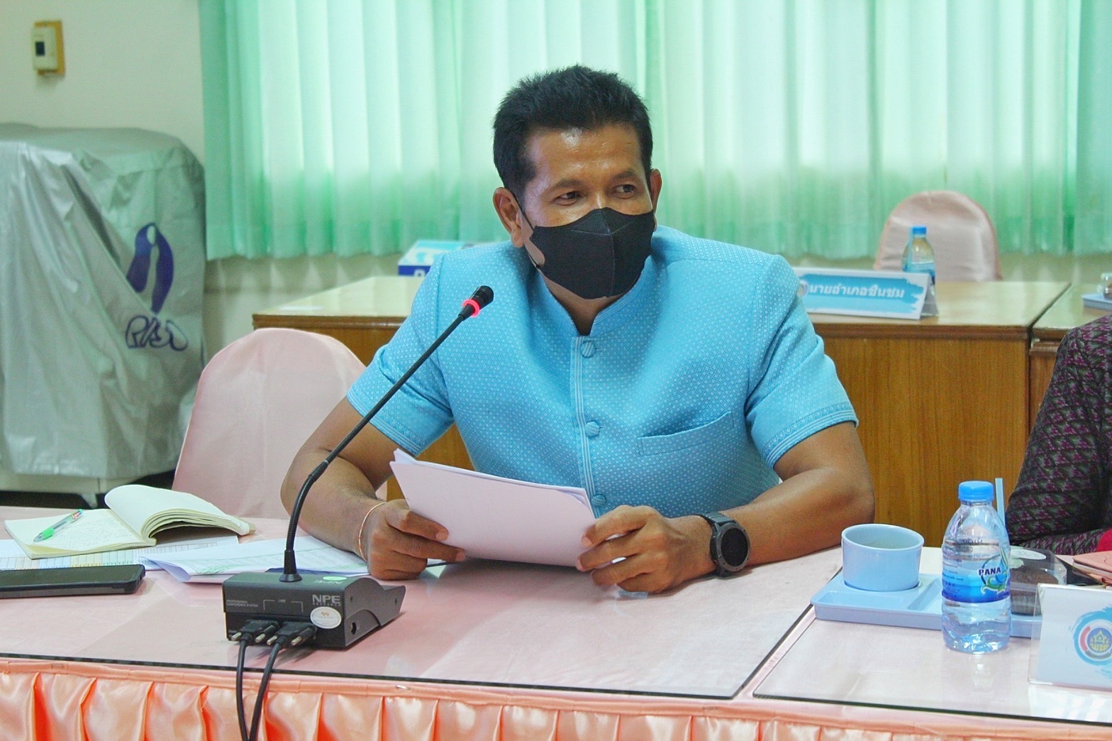 รองผู้ว่าราชการจังหวัดมหาสารคาม “ประชุมคณะทำงานรับผิดชอบตามมิติของปัญหาการขจัดความยากจนและพัฒนาคนทุกช่วงวัยอย่างยั่งยืน ตามหลักปรัชญาของเศรษฐกิจพอเพียงจังหวัดมหาสารคาม” (มิติปัญหาด้านสุขภาพ มิติด้านการศึกษา  และมิติด้านการเข้าถึงบริการภาครัฐ)
