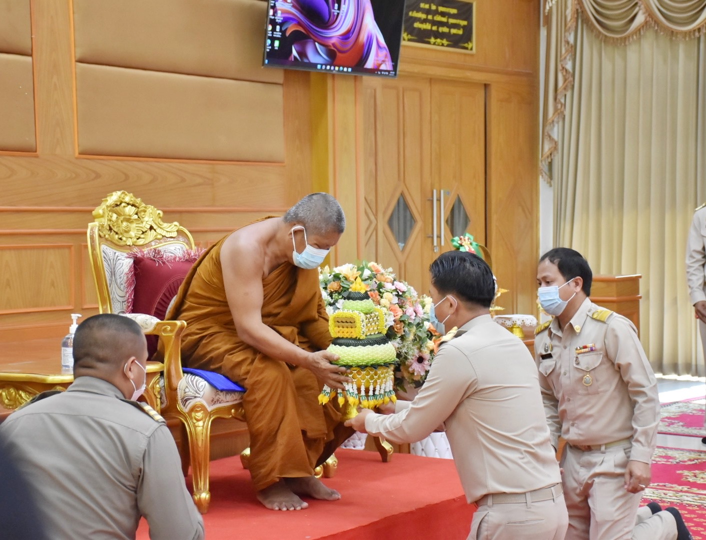 พัฒนาการจังหวัดมหาสารคาม ร่วมประชุมคณะกรมการจังหวัดมหาสารคาม ประจำเดือนพฤษภาคม 2565