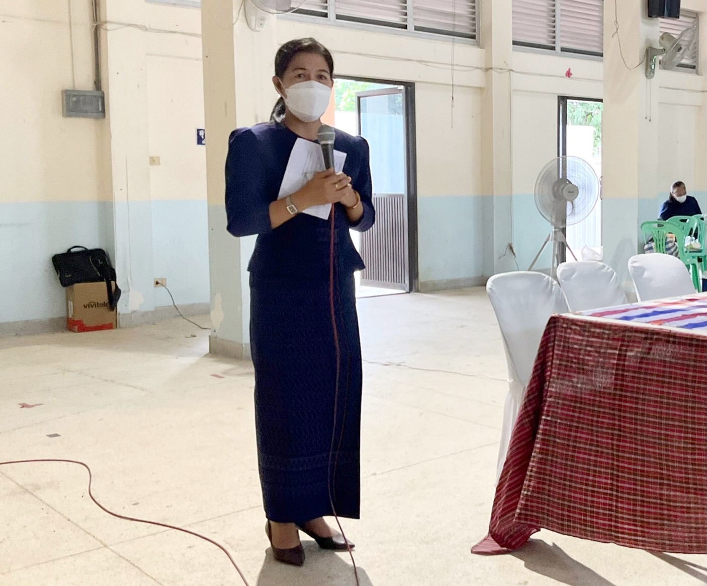พช.มหาสารคาม คัดเลือกคนกองทุนพัฒนาบทบาทสตรีดีเด่นระดับจังหวัด ตามโครงการเชิดชูเกียรติคนกองทุนพัฒนาบทบาทสตรี ประจำปี 2565 ณ อำเภอโกสุมพิสัย จังหวัดมหาสารคาม