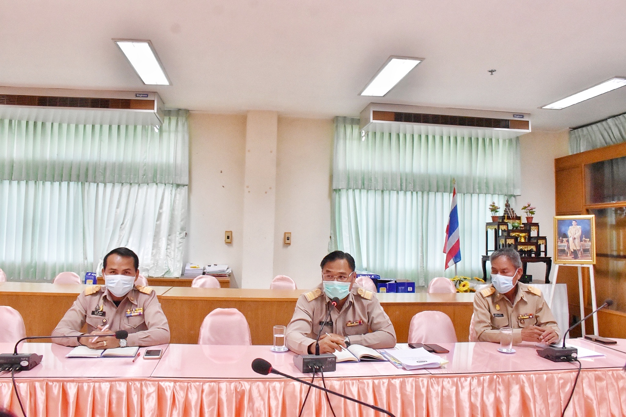 พจ.มหาสารคาม ประชุมข้อราชการสำคัญเพื่อขับเคลื่อนการดำเนินงานพัฒนาชุมชน