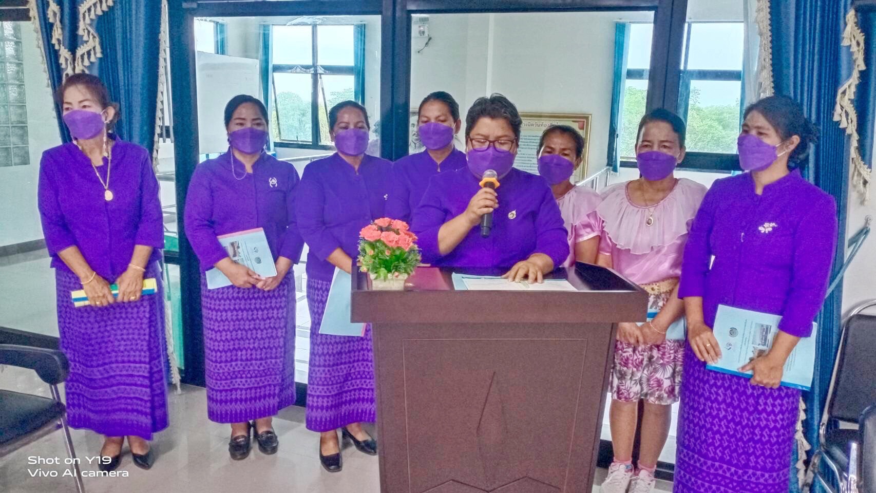 พช.มหาสารคาม คัดเลือกคนกองทุนพัฒนาบทบาทสตรีดีเด่นระดับจังหวัด ตามโครงการเชิดชูเกียรติคนกองทุนพัฒนาบทบาทสตรี ประจำปี 2565 ณ อำเภอเมืองมหาสารคาม จังหวัดมหาสารคาม
