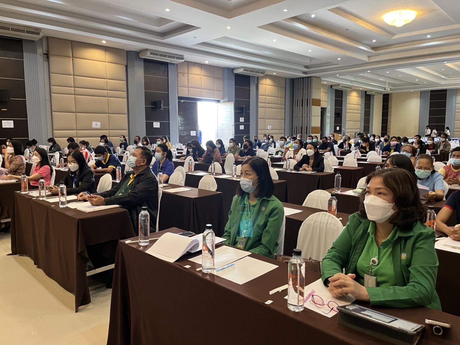 พช.มหาสารคามร่วมประชุมส่งเสริมวินัยการออมกับ กอช. ในระดับพื้นที่และการอบรมตัวแทน กอช. ประจำหมู่บ้าน ครั้งที่1/2565 ณ จังหวัดมหาสารคาม