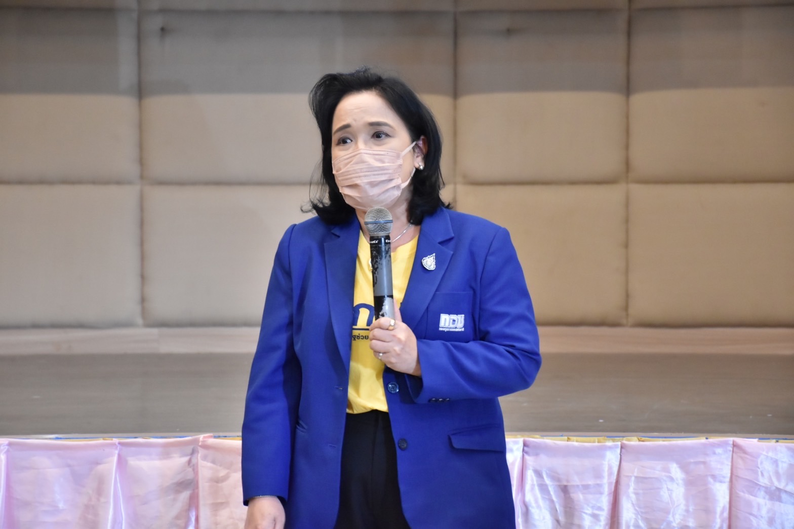 พช.มหาสารคามร่วมประชุมส่งเสริมวินัยการออมกับ กอช. ในระดับพื้นที่และการอบรมตัวแทน กอช. ประจำหมู่บ้าน ครั้งที่1/2565 ณ จังหวัดมหาสารคาม