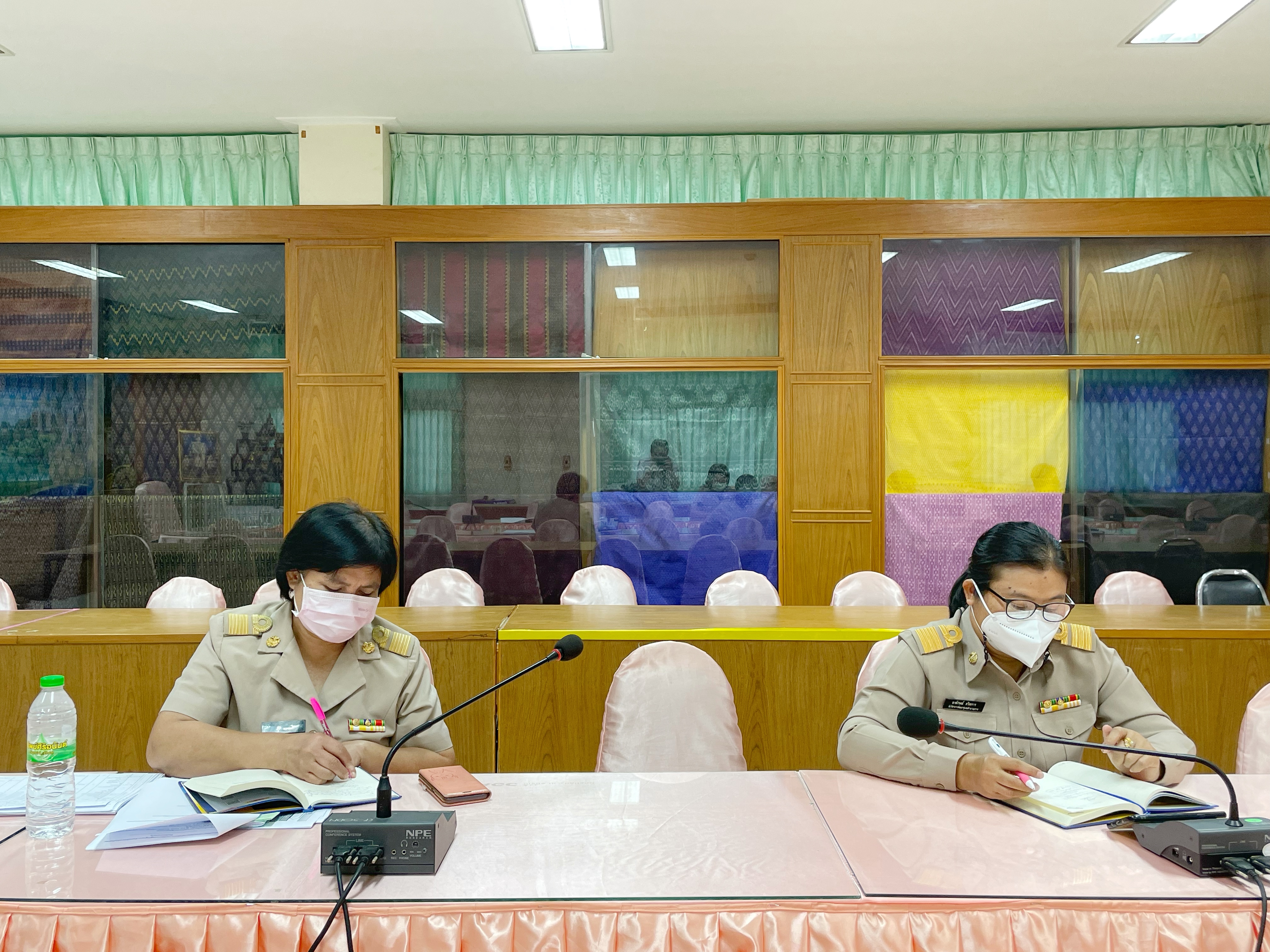 พช.มหาสารคามร่วมประชุมกรมการพัฒนาชุมชน ประจำเดือนพฤษภาคม 2565 ผ่านระบบการประชุมทางไกล(Video Conference)