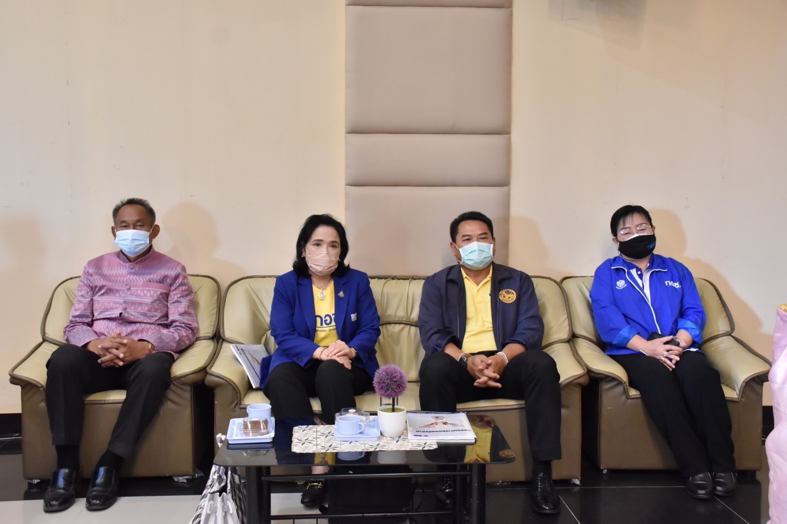 พช.มหาสารคามร่วมประชุมส่งเสริมวินัยการออมกับ กอช. ในระดับพื้นที่และการอบรมตัวแทน กอช. ประจำหมู่บ้าน ครั้งที่1/2565 ณ จังหวัดมหาสารคาม