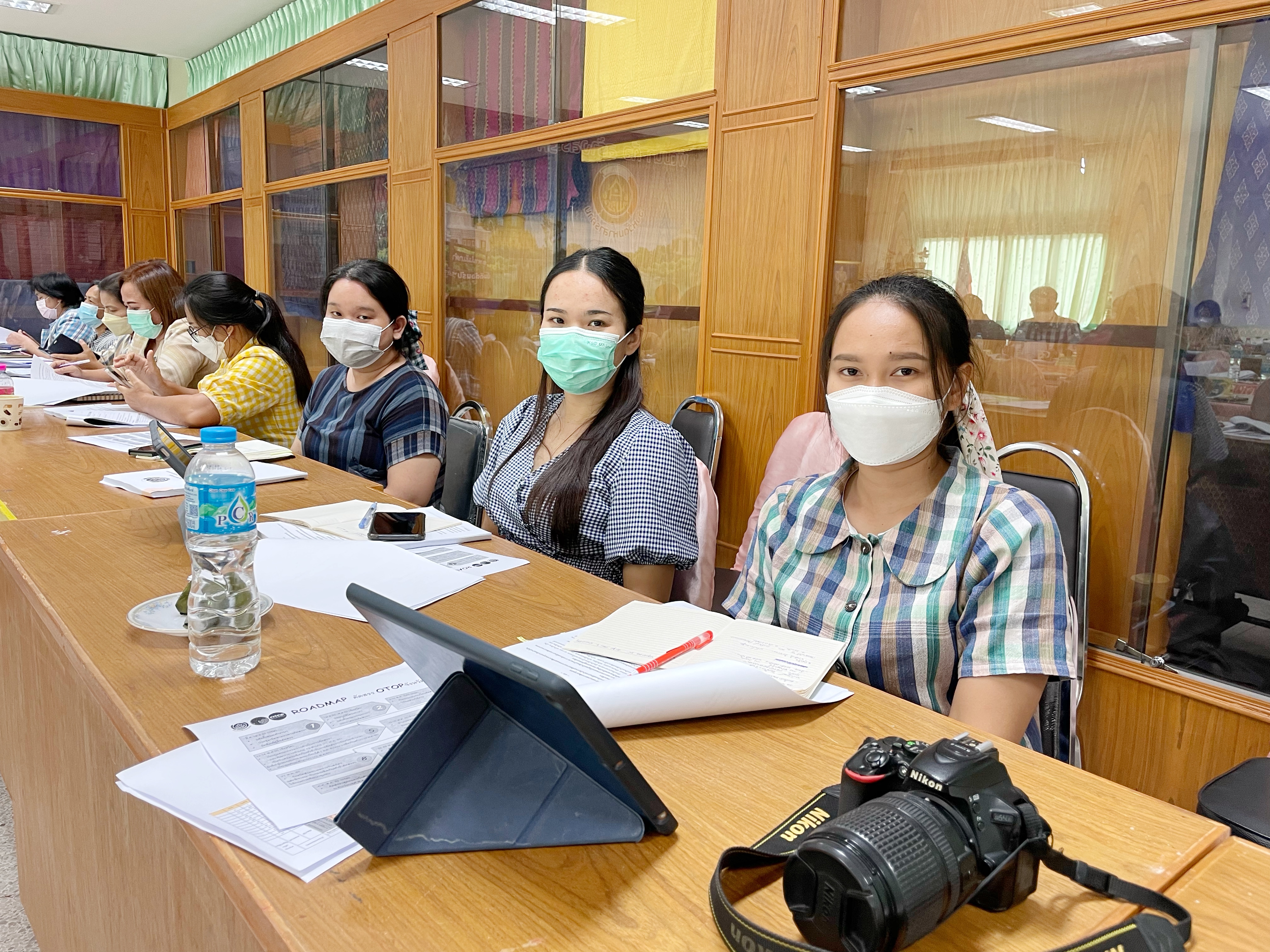 การประชุมประจำเดือนสำนักงานพัฒนาชุมชนจังหวัดมหาสารคาม ครั้งที่ 5/2565