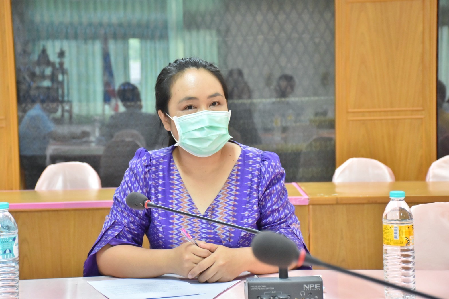 พช.มหาสารคาม ประชุมผู้ผลิต ผู้ประกอบการ OTOP ที่ได้เข้าร่วมจำหน่ายสินค้าในงาน OTOP Midyear 2022 ระหว่างวันที่ 4-12 มิถุนายน 2565 ณ ศูนย์แสดงสินค้าและการประชุม อิมแพ็ค เมืองทองทองธานี