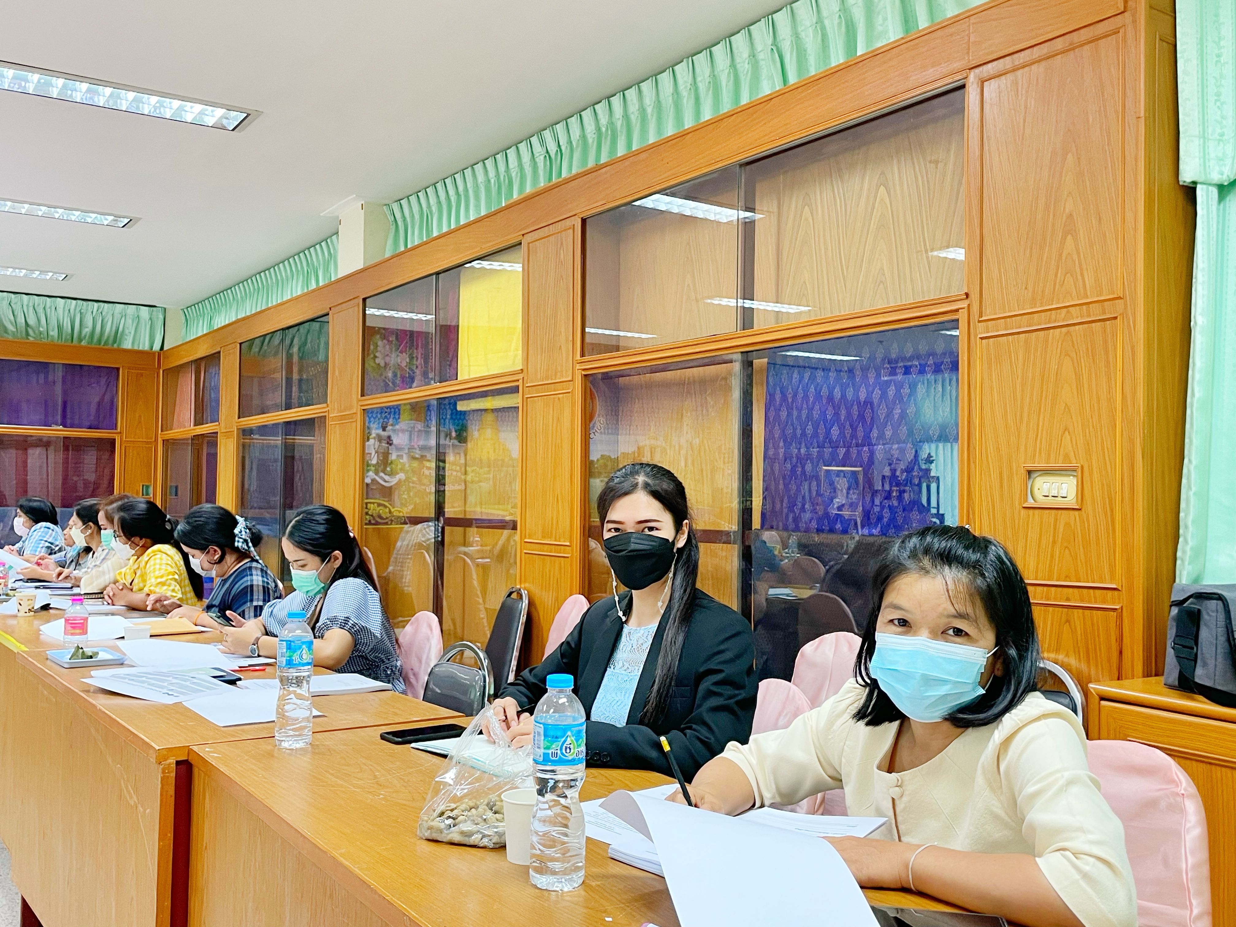 การประชุมประจำเดือนสำนักงานพัฒนาชุมชนจังหวัดมหาสารคาม ครั้งที่ 5/2565