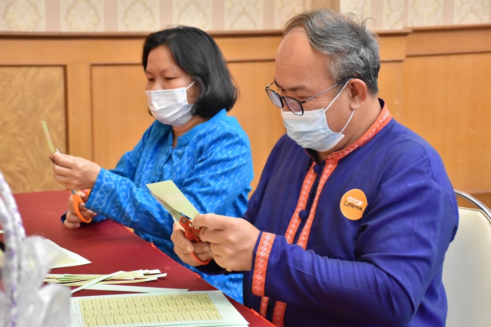 พช.มหาสารคาม จัดประชุมชี้แจงกรอบแนวทางหลักเกณฑ์การคัดสรรสุดยอดหนึ่งตำบล หนึ่งผลิตภัณฑ์ไทย ปี พ.ศ. 2565 (OTOP Product Champion : OPC) จังหวัดมหาสารคาม
