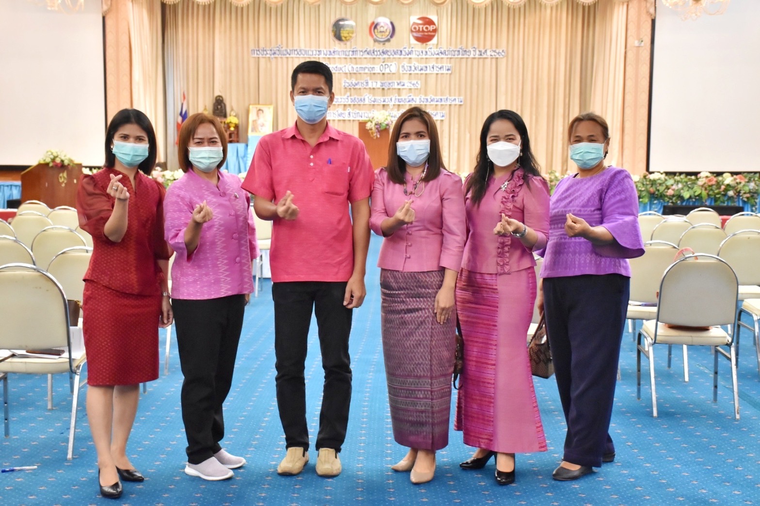 พช.มหาสารคาม จัดประชุมชี้แจงกรอบแนวทางหลักเกณฑ์การคัดสรรสุดยอดหนึ่งตำบล หนึ่งผลิตภัณฑ์ไทย ปี พ.ศ. 2565 (OTOP Product Champion : OPC) จังหวัดมหาสารคาม