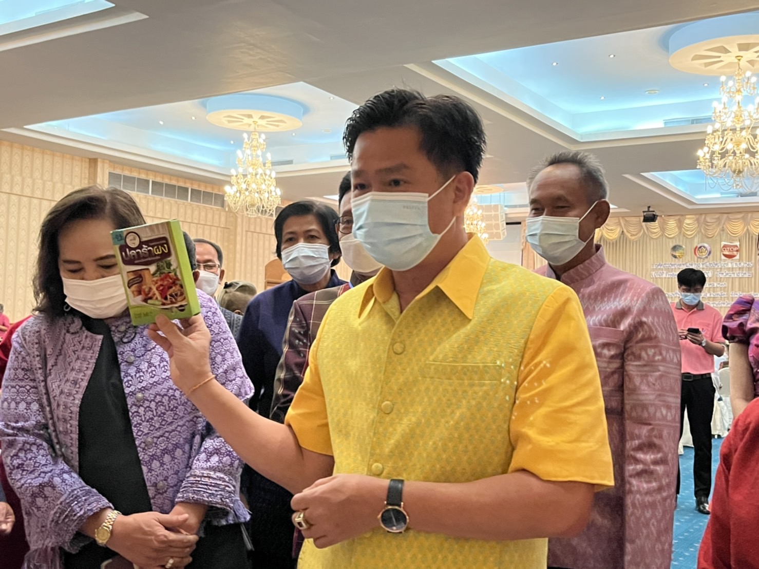 พช.มหาสารคาม จัดโครงการคัดสรรสุดยอดหนึ่งตำบล หนึ่งผลิตภัณฑ์ไทย ปี พ.ศ. 2565 (OTOP Product Champion : OPC) จังหวัดมหาสารคาม