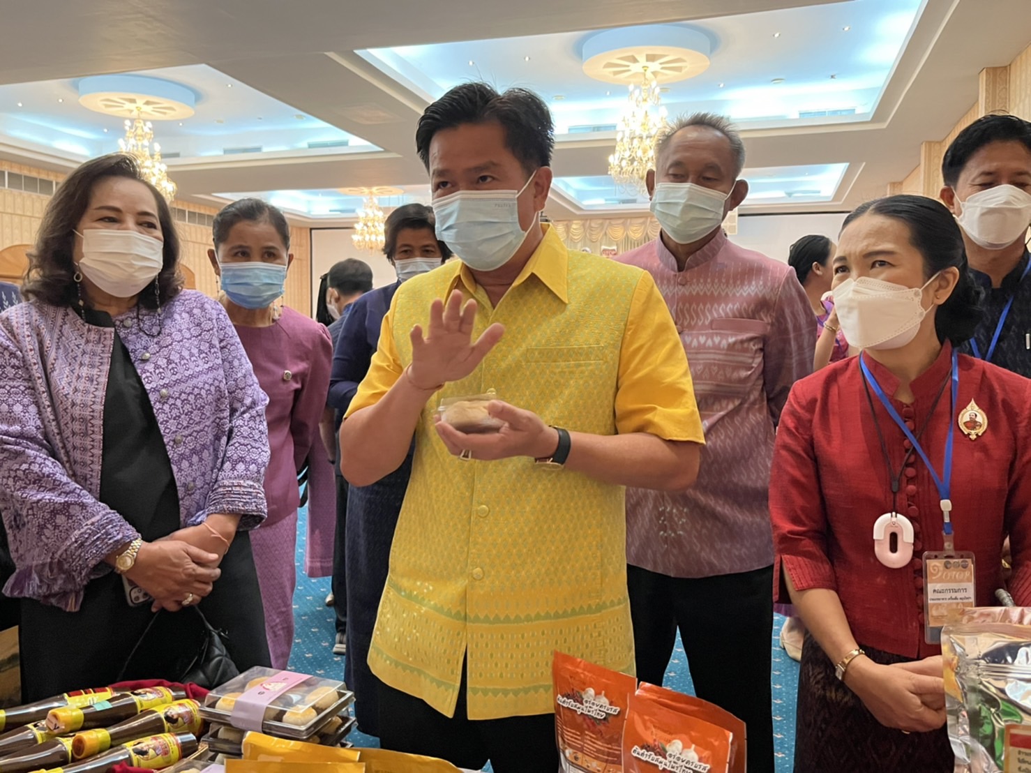 พช.มหาสารคาม จัดโครงการคัดสรรสุดยอดหนึ่งตำบล หนึ่งผลิตภัณฑ์ไทย ปี พ.ศ. 2565 (OTOP Product Champion : OPC) จังหวัดมหาสารคาม