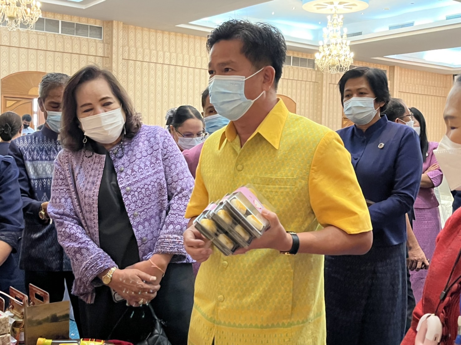 พช.มหาสารคาม จัดโครงการคัดสรรสุดยอดหนึ่งตำบล หนึ่งผลิตภัณฑ์ไทย ปี พ.ศ. 2565 (OTOP Product Champion : OPC) จังหวัดมหาสารคาม