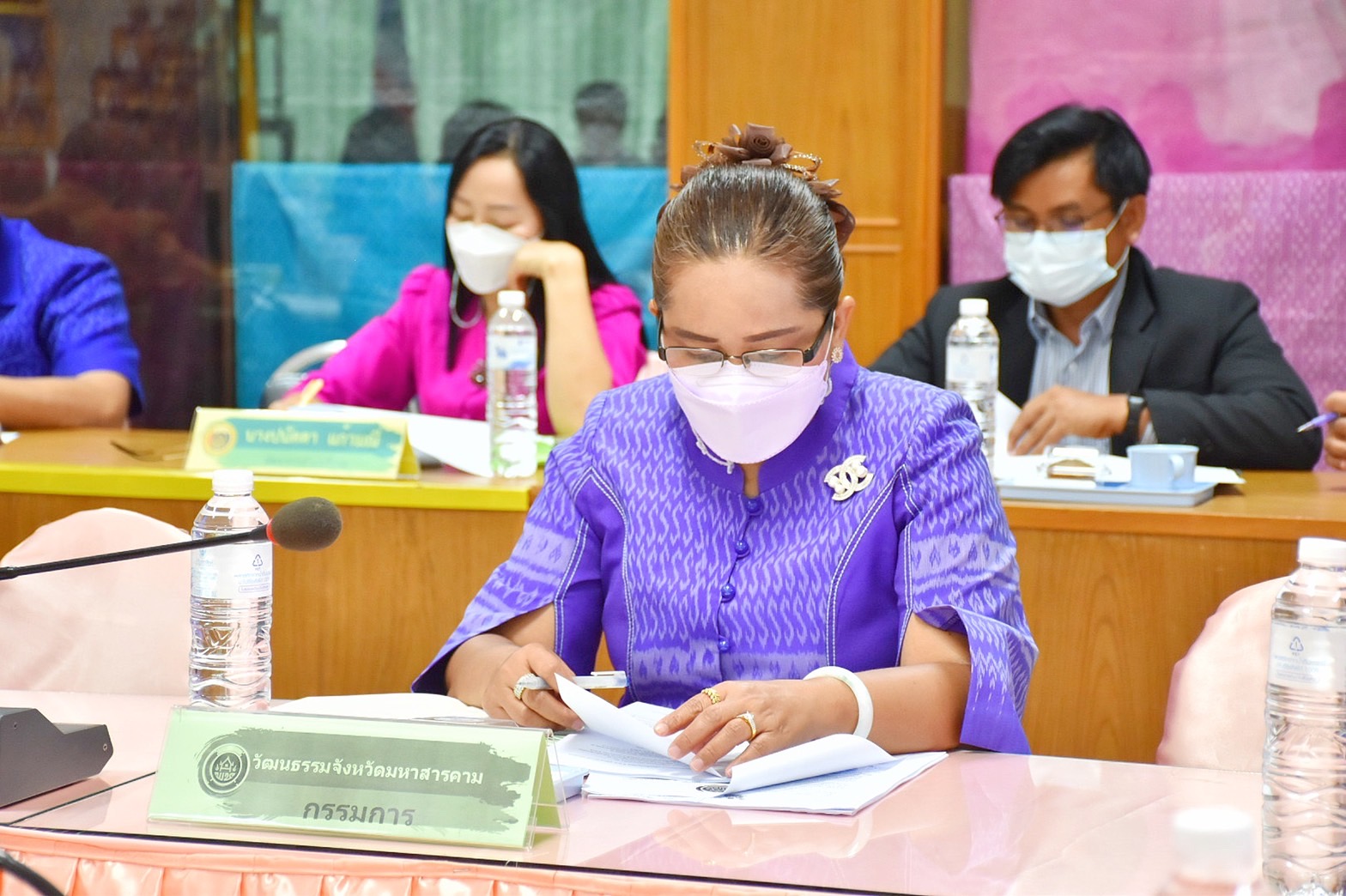 พช.มหาสารคาม ประชุมเข้มเพื่อชี้แจงกรอบแนวทาง หลักเกณฑ์เข้าคัดสรรสุดยอดหนึ่งตำบล หนึ่งผลิตภัณฑ์ไทย ปี พ.ศ. 2565 (OTOP Product Champion : OPC) จังหวัดมหาสารคาม