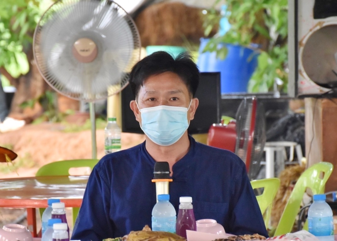 ? ผู้ว่าฯ มหาสารคาม นำทีมหัวหน้าส่วนราชการลงพื้นที่เยี่ยมเยียนให้กำลังใจ ครัวเรือนต้นแบบโคกหนองนาพัฒนาชุมชน อำเภอบรบือ จังหวัดมหาสารคาม