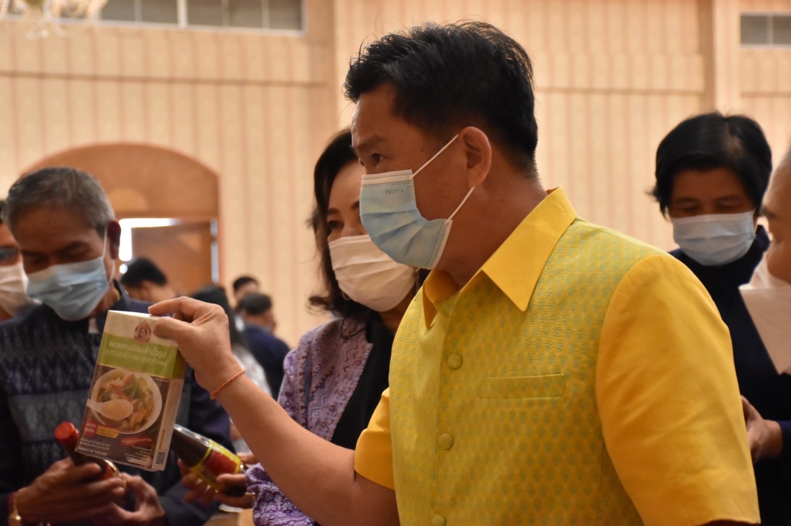 พช.มหาสารคาม จัดโครงการคัดสรรสุดยอดหนึ่งตำบล หนึ่งผลิตภัณฑ์ไทย ปี พ.ศ. 2565 (OTOP Product Champion : OPC) จังหวัดมหาสารคาม