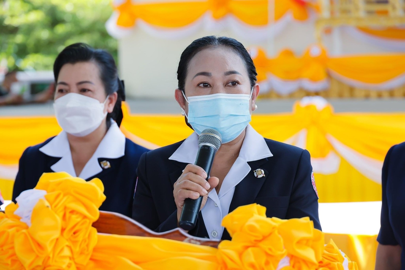 พช.มหาสารคาม ร่วมโครงการปกป้องและเชิดชูสถาบันพระมหากษัตริย์ และหน่วยบำบัดทุกข์ บำรุงสุข สร้างรอยยิ้มให้ประชาชน จ.มหาสารคาม (จังหวัดเคลื่อนที่ ) ประจำเดือน พ.ค.2565