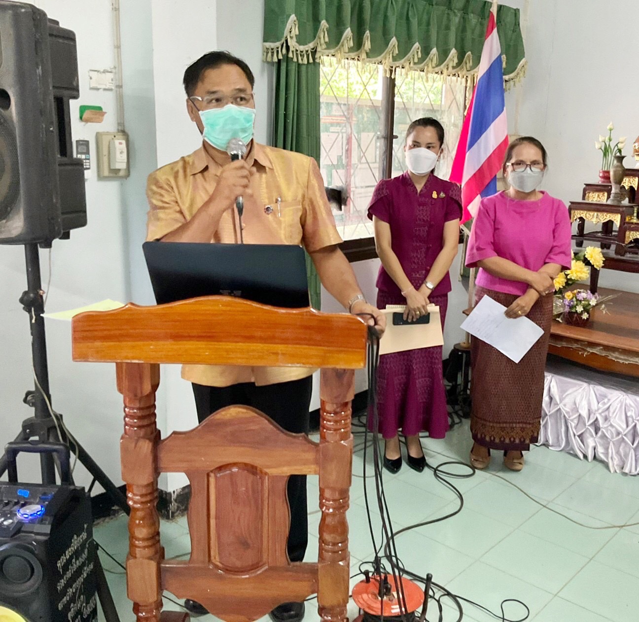 พช.มหาสารคาม คัดเลือกคนกองทุนพัฒนาบทบาทสตรีดีเด่นระดับจังหวัด ตามโครงการเชิดชูเกียรติคนกองทุนพัฒนาบทบาทสตรี ประจำปี 2565 ณ อำเภอเชียงยืน จังหวัดมหาสารคาม