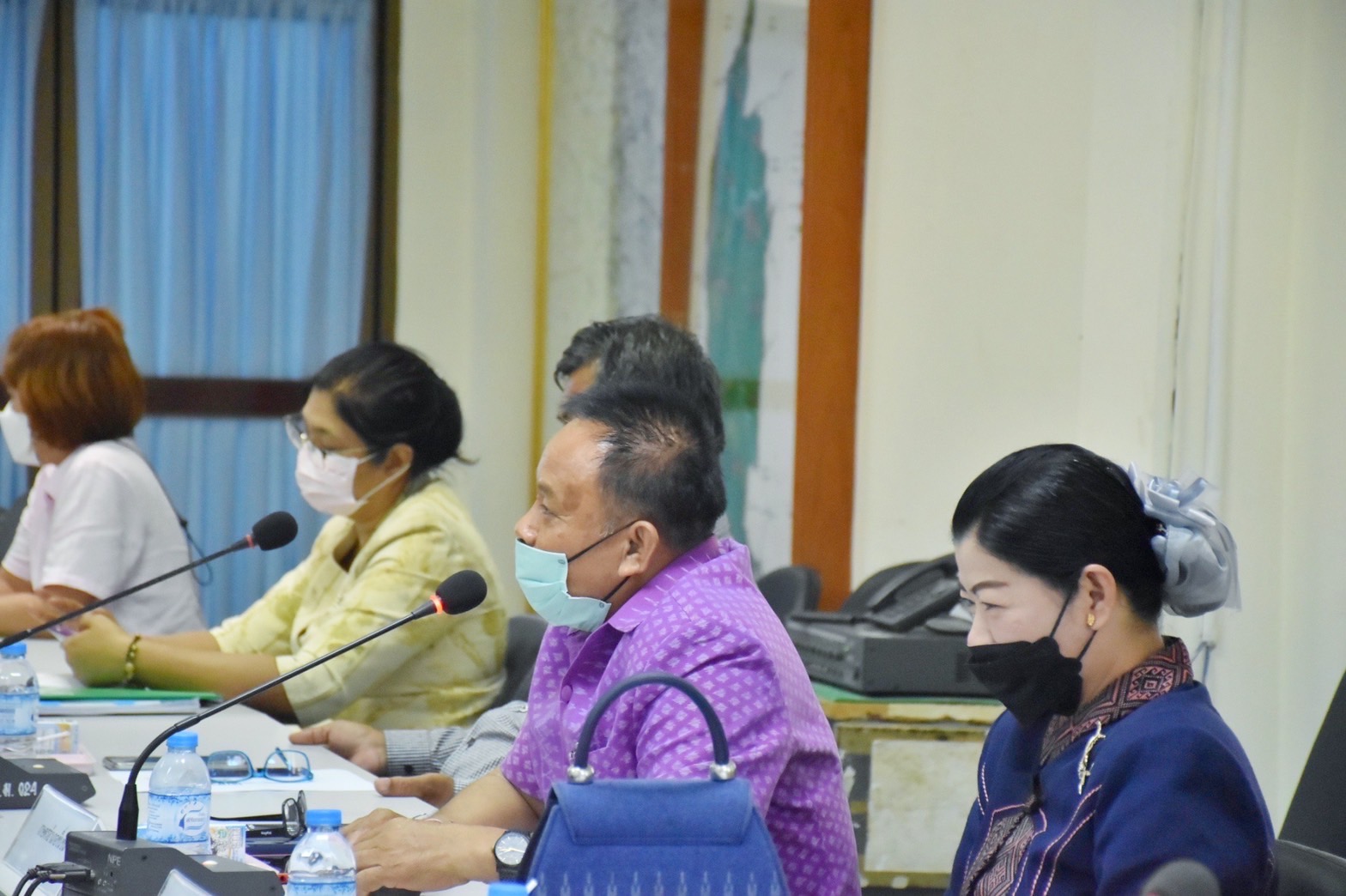 พช.มหาสารคาม ร่วมกับ สำนักงานจังหวัด เกษตรจังหวัด มหาวิทยาลัยมหาสารคาม ประชุมทีมขับเคลื่อนการดำเนินงาน ศจพ.จ.มหาสารคาม (มิติด้านรายได้)