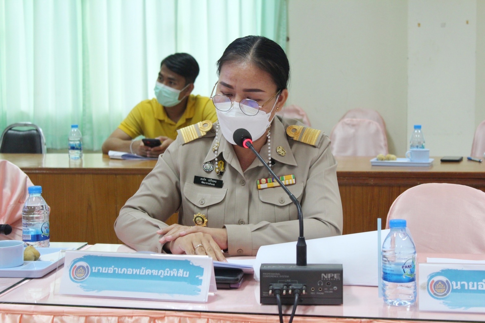 รองผู้ว่าราชการจังหวัดมหาสารคาม “ประชุมคณะทำงานรับผิดชอบตามมิติของปัญหาการขจัดความยากจนและพัฒนาคนทุกช่วงวัยอย่างยั่งยืน ตามหลักปรัชญาของเศรษฐกิจพอเพียงจังหวัดมหาสารคาม” (มิติปัญหาด้านความเป็นอยู่)