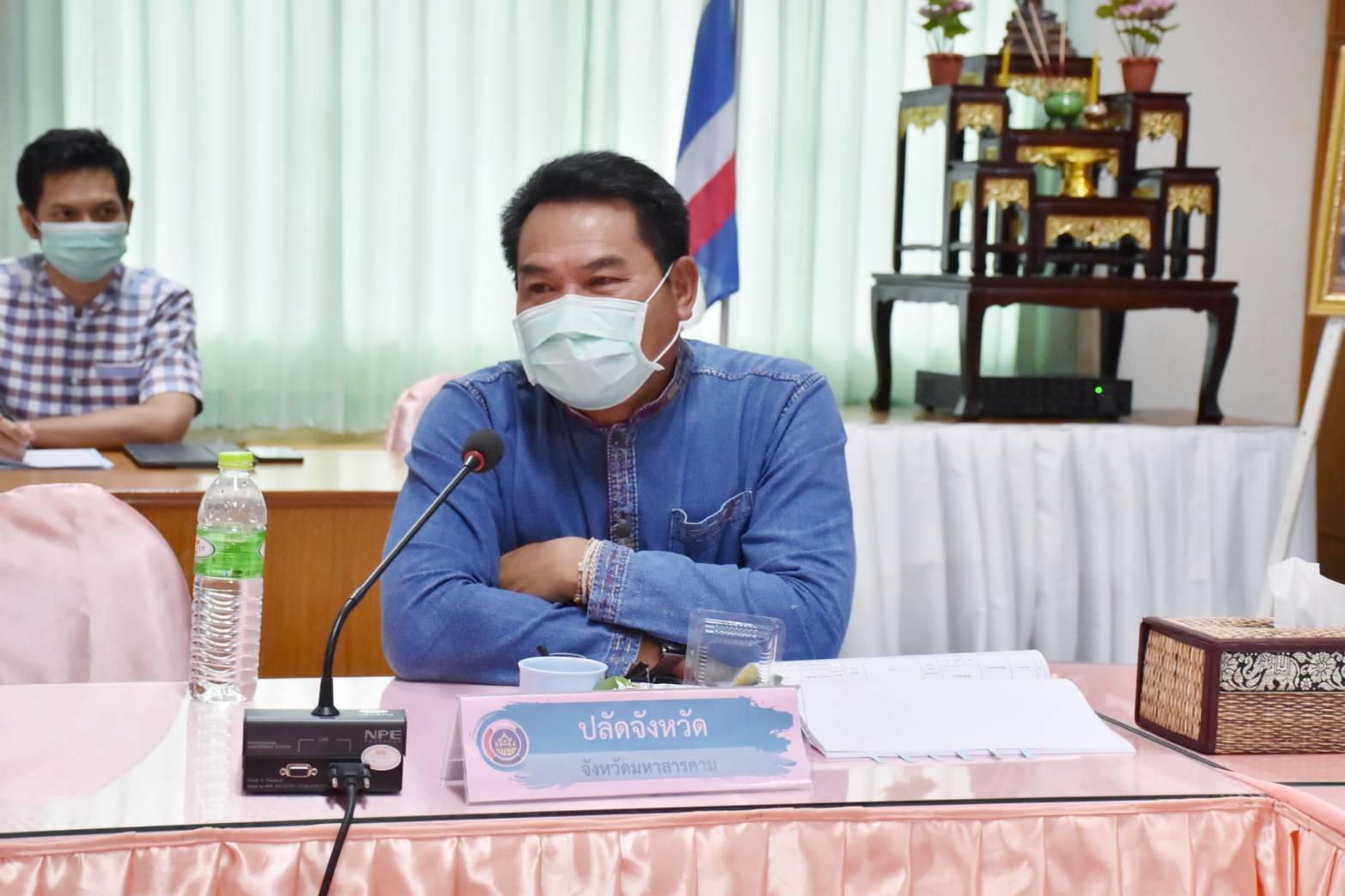 ??คณะอนุกรรมการบริหารกองทุนพัฒนาบทบาทสตรีระดับจังหวัดมหาสารคาม (อกส.จ.) จัดประชุมครั้งที่ 4/2565