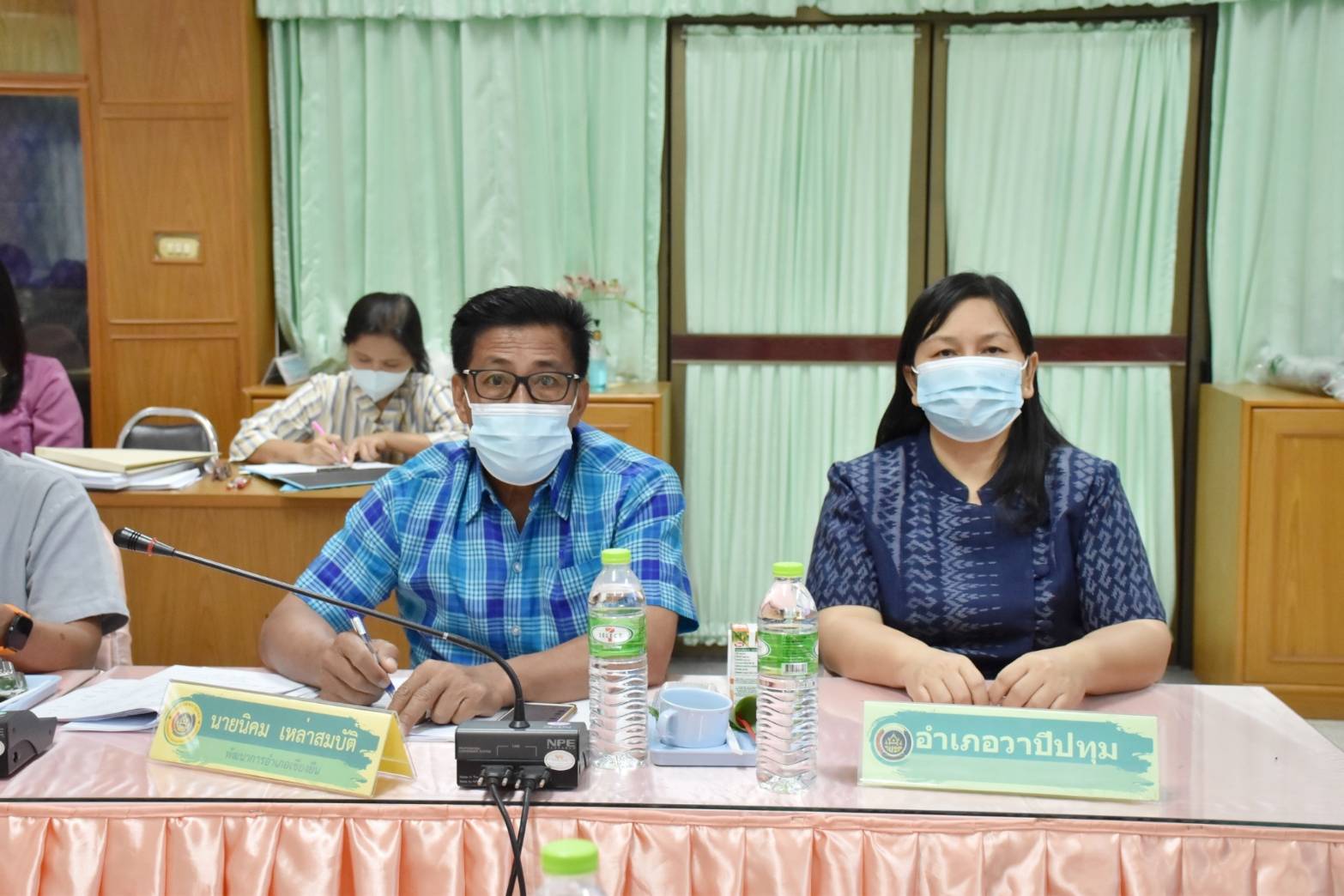 ??คณะอนุกรรมการบริหารกองทุนพัฒนาบทบาทสตรีระดับจังหวัดมหาสารคาม (อกส.จ.) จัดประชุมครั้งที่ 4/2565