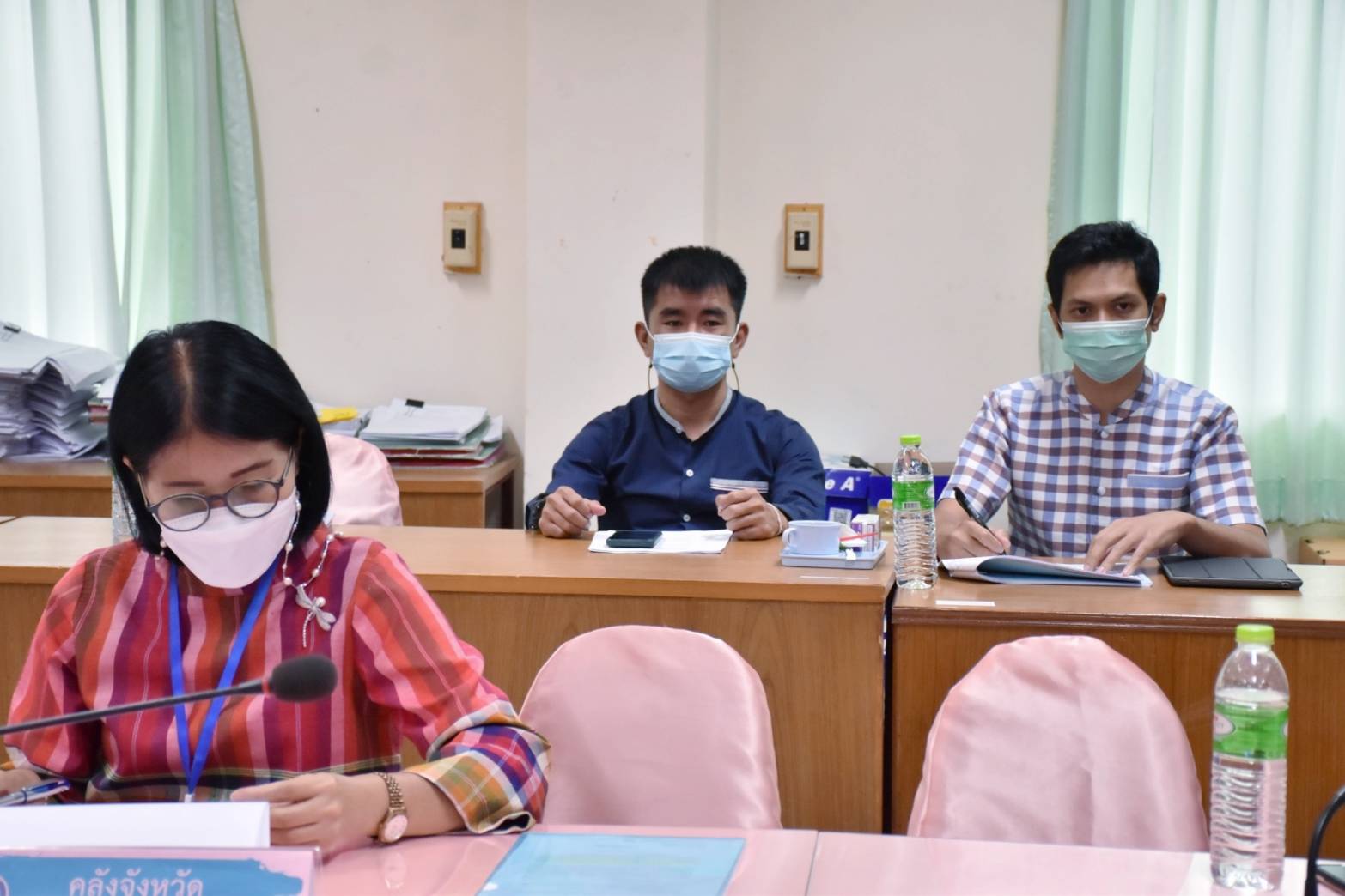 ??คณะอนุกรรมการบริหารกองทุนพัฒนาบทบาทสตรีระดับจังหวัดมหาสารคาม (อกส.จ.) จัดประชุมครั้งที่ 4/2565
